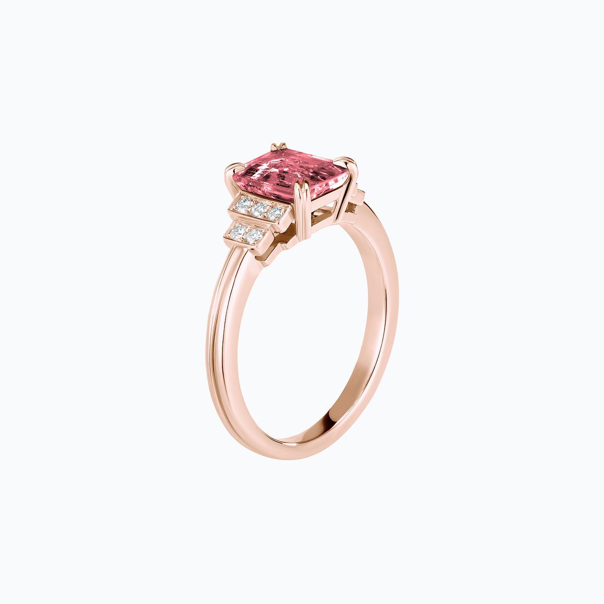 Solitaire Eileen Tourmaline 8 x 6 mm
