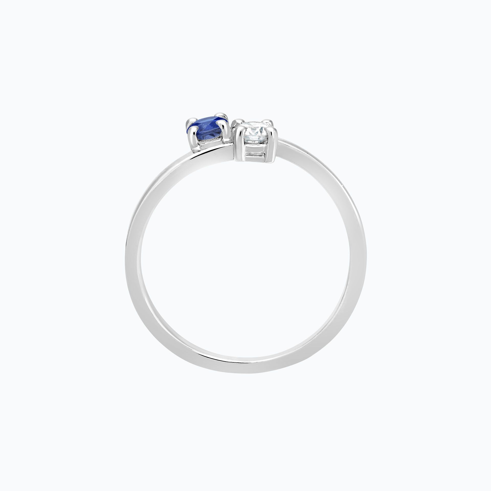 Solitaire Yoko et John Tanzanite 3.5 mm