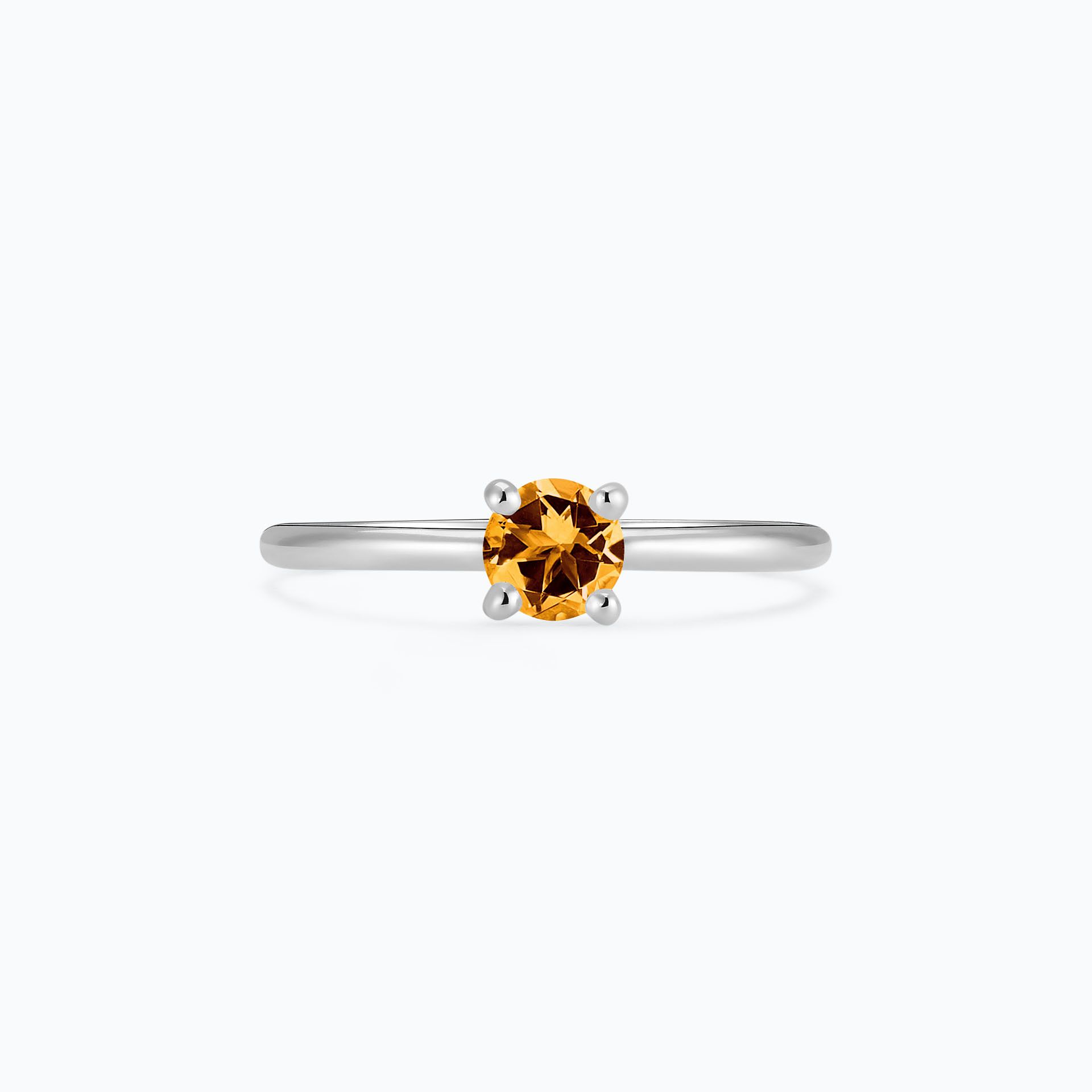 Saphir De Laboratoire Verneuil Mandarine - Dimensions 10x8 Mm - Qualité Joaillerie - 4.60 Carats