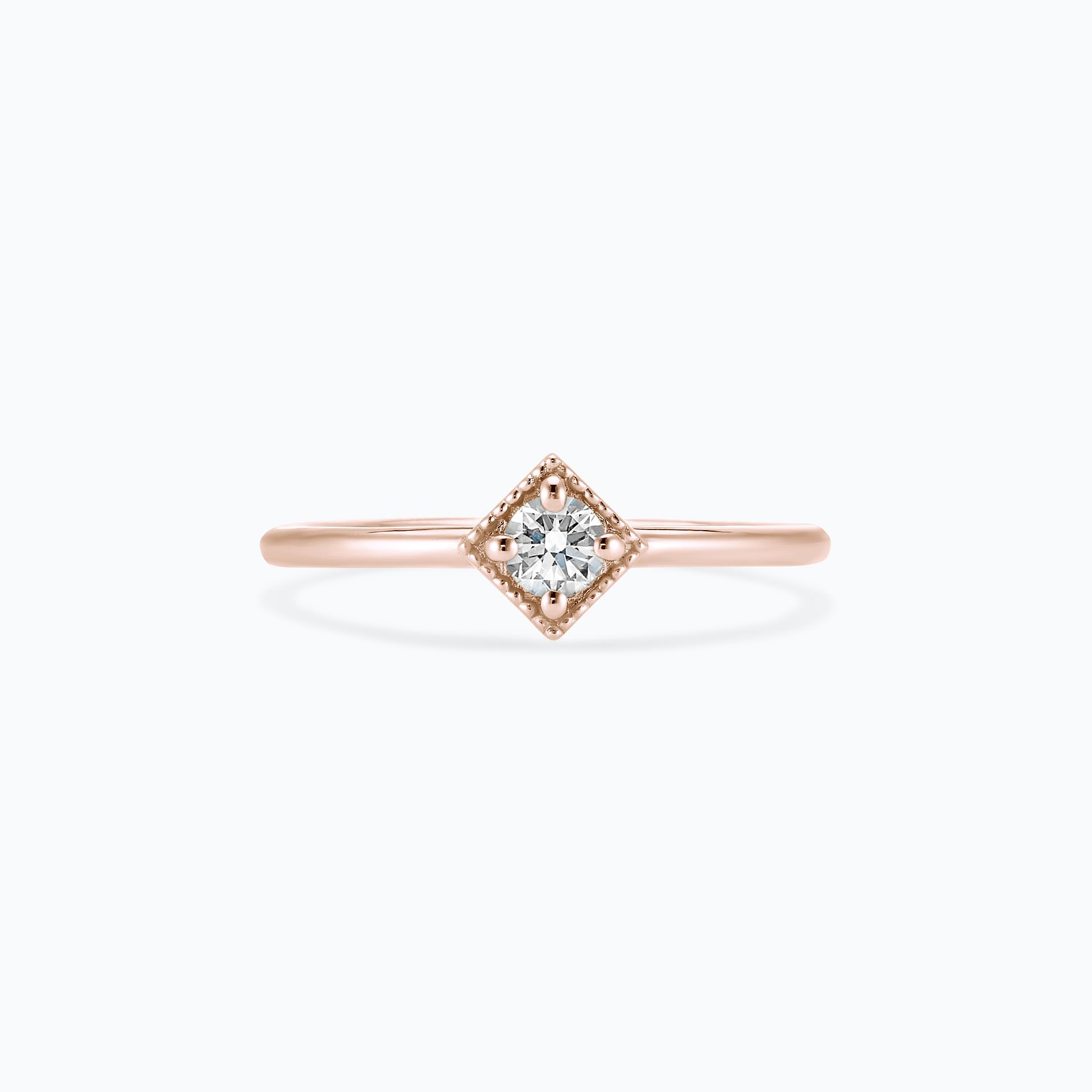 Solitaire Romy Millegrain Diamant de Synthèse
