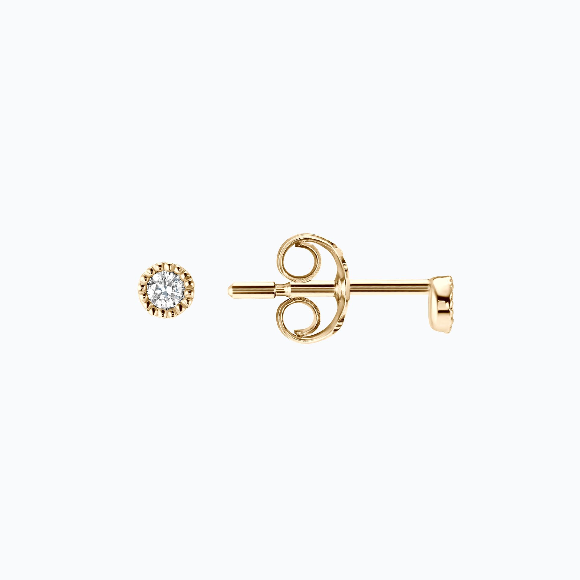 Boucles Faustine Diamant de Synthèse