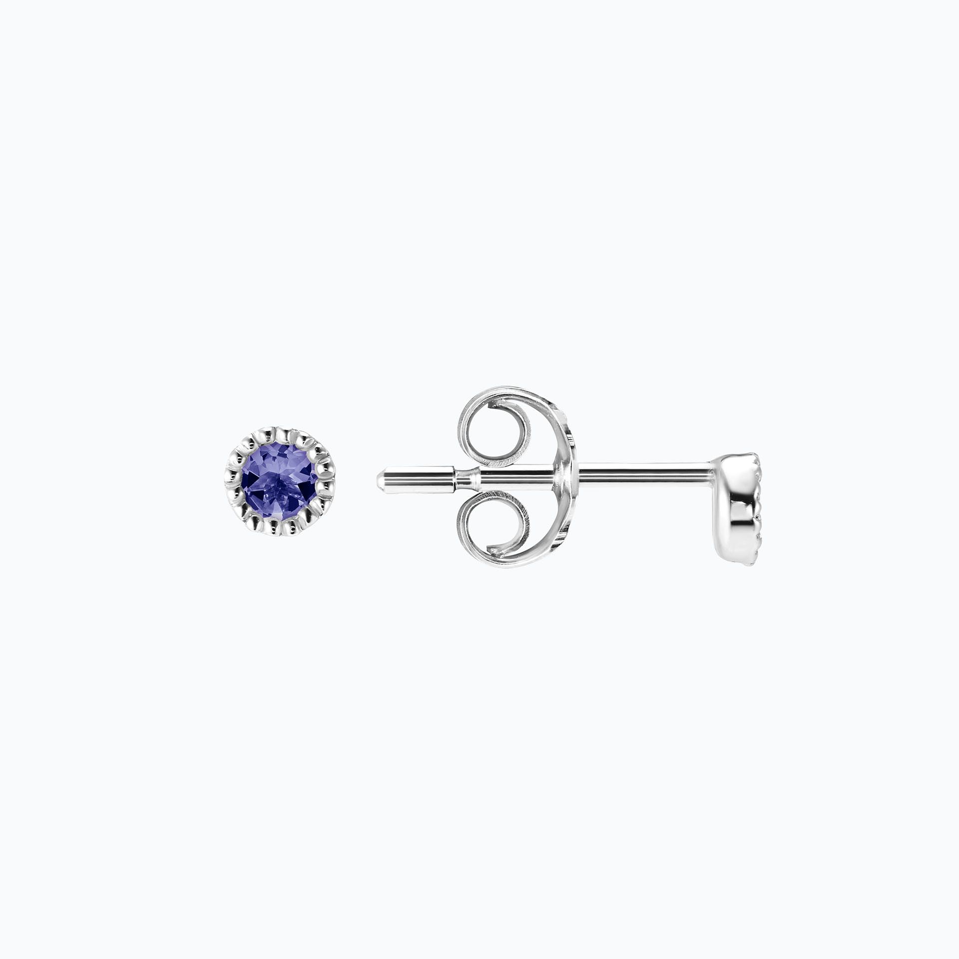 Boucles Faustine Tanzanite