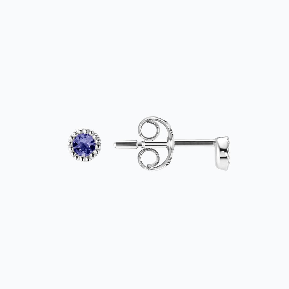 Boucles Faustine Tanzanite
