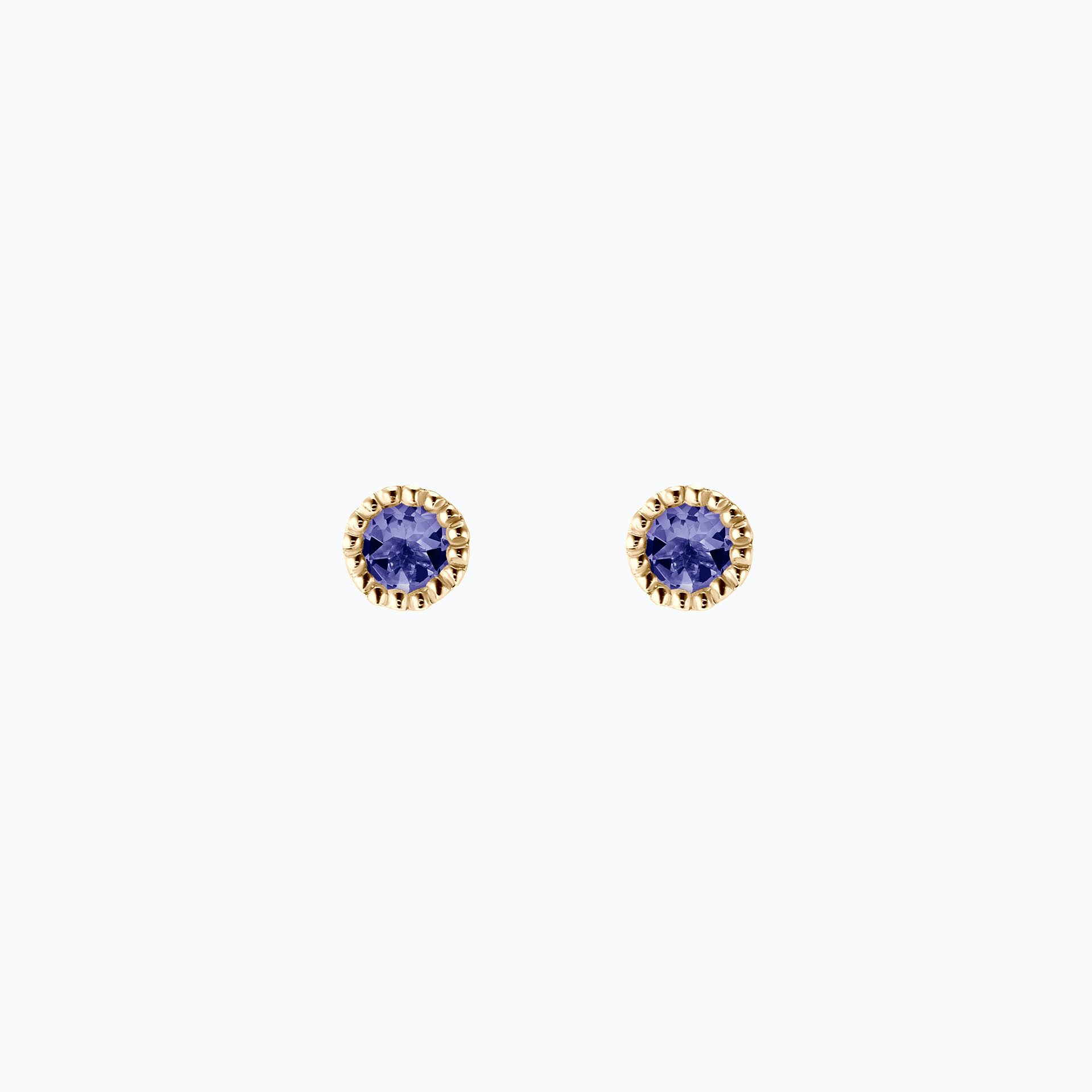 Boucles Faustine Tanzanite