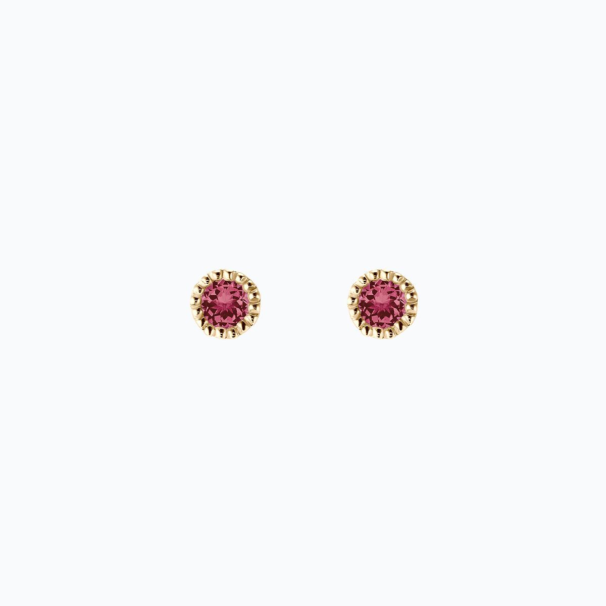 Boucles Faustine Tourmaline