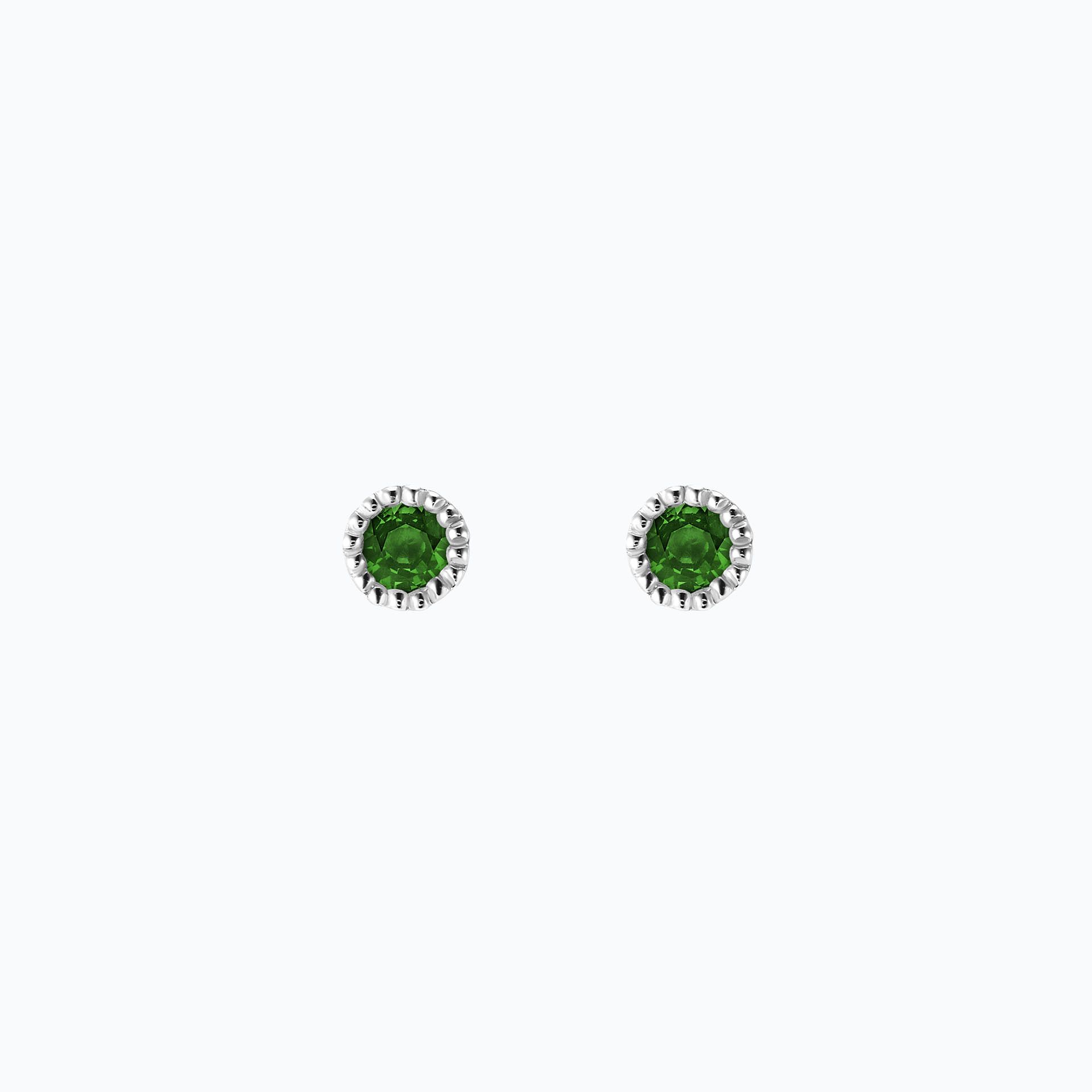 Boucles Faustine Tsavorite
