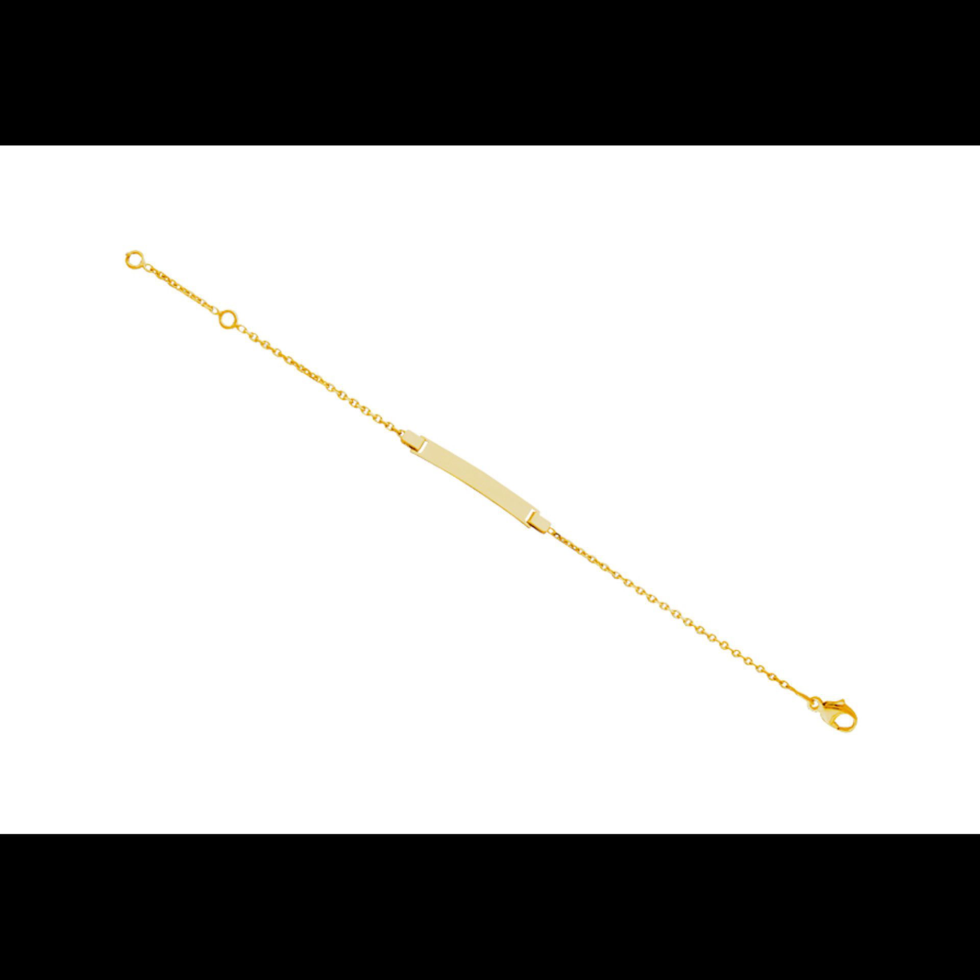 Gourmette Bébé Forçat Diamantée