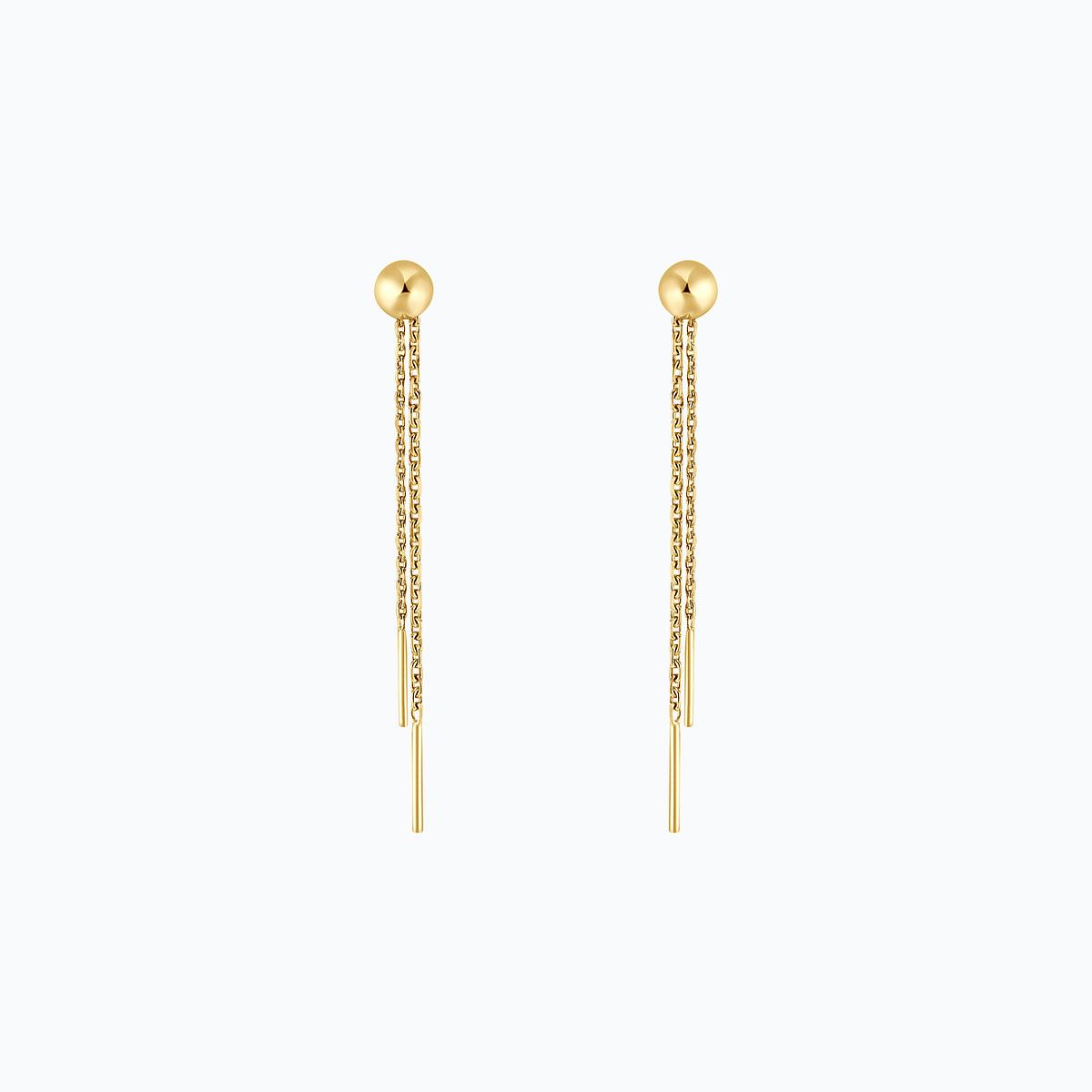 Pendants 2 Fils d'Or