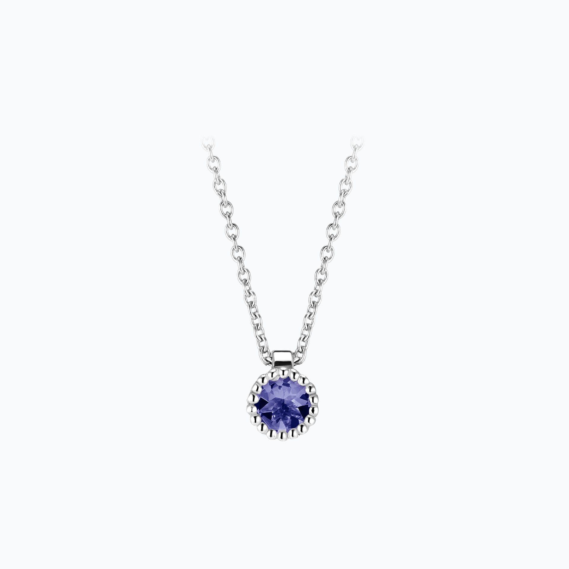 Collier Faustine Tanzanite 3.5 mm