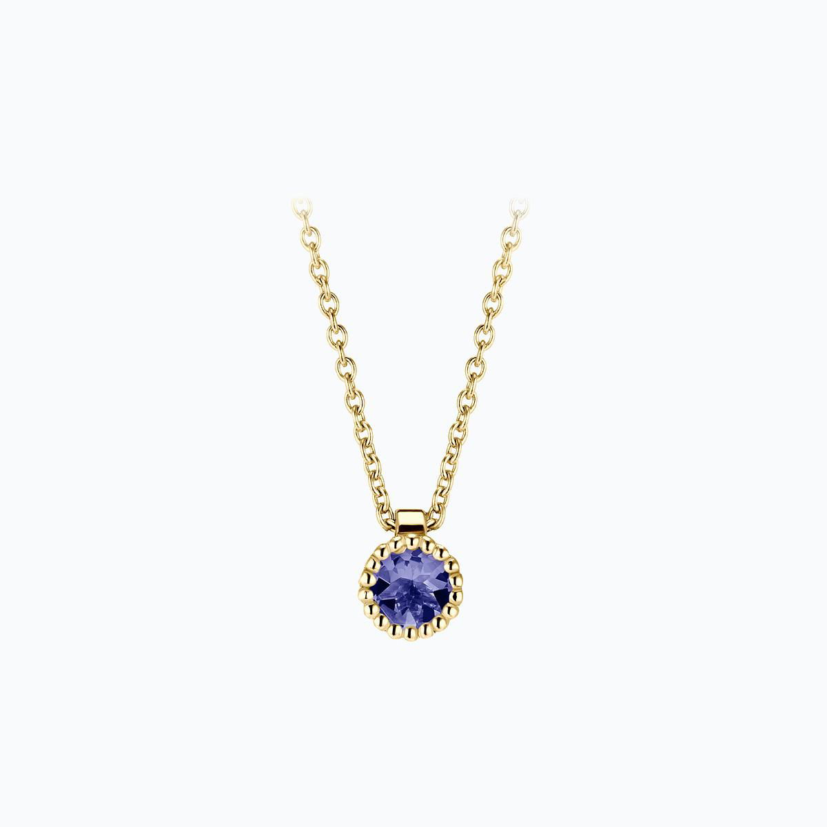 Collier Faustine Tanzanite 3.5 mm