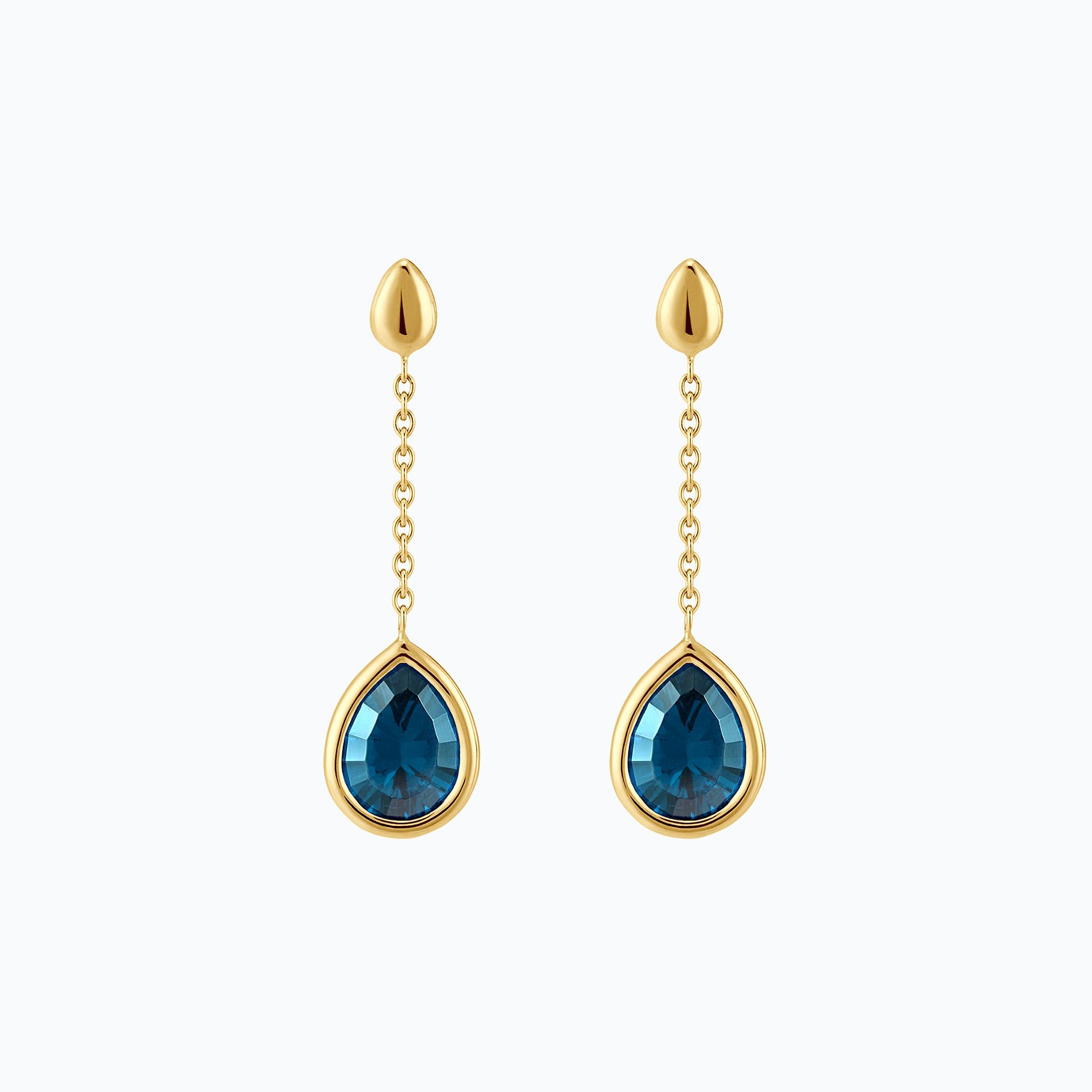Pendants Dahlia Topaze Blue London
