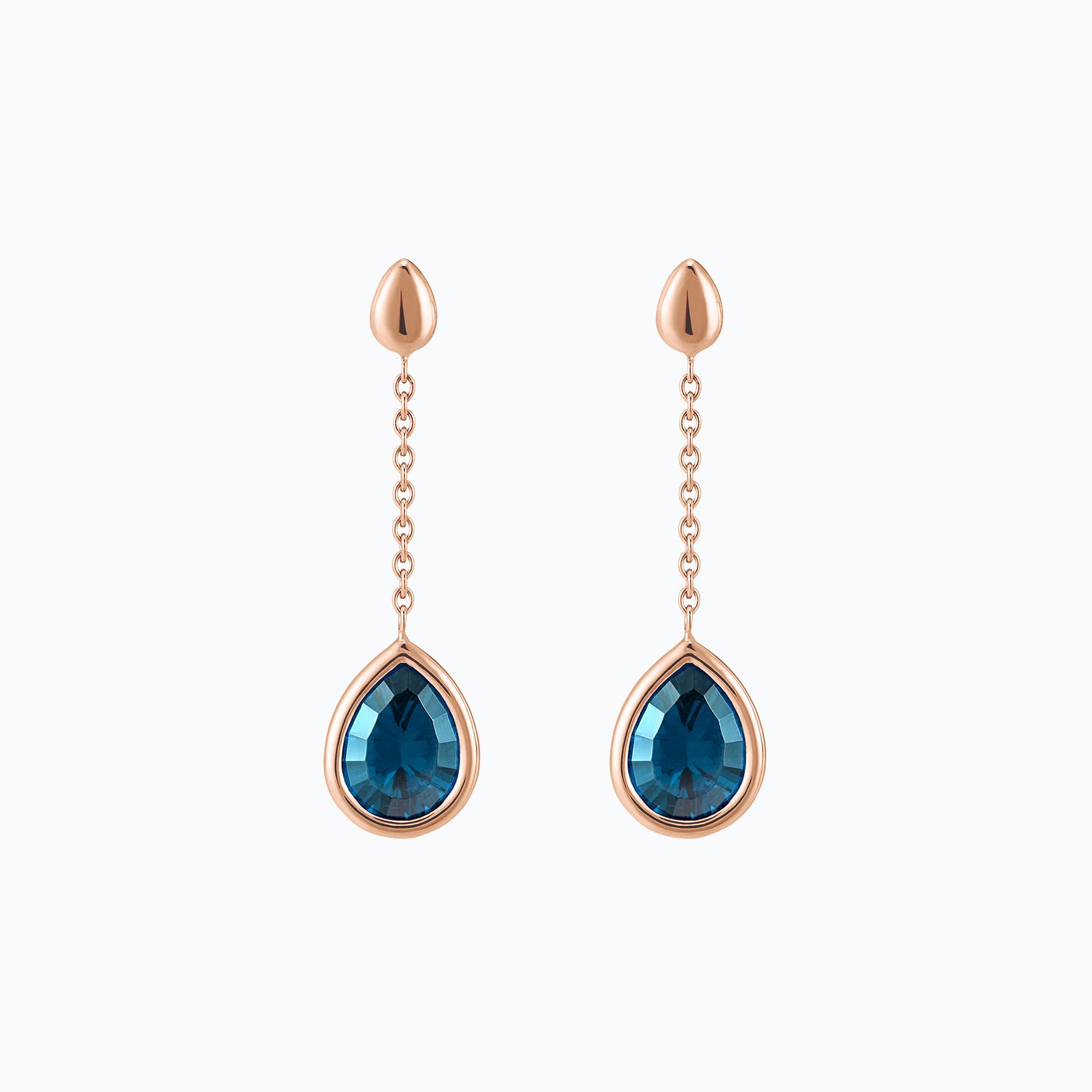 Pendants Dahlia Topaze Blue London