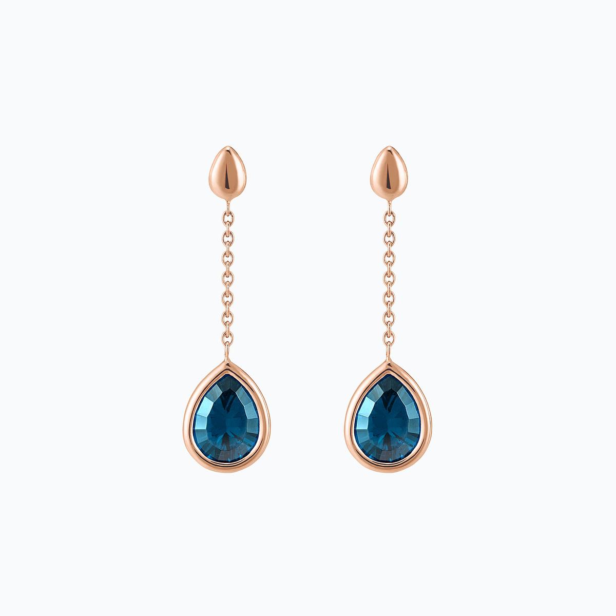 Pendants Dahlia Topaze Blue London