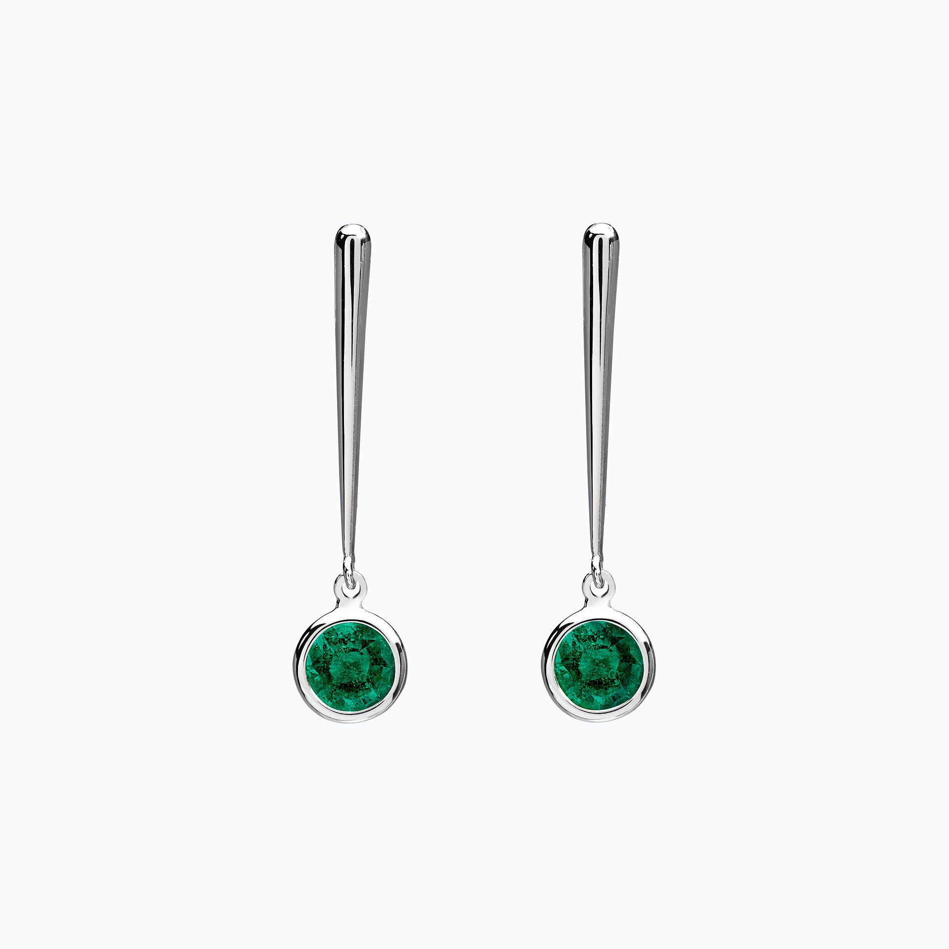 Pendants Nymphéa Émeraude