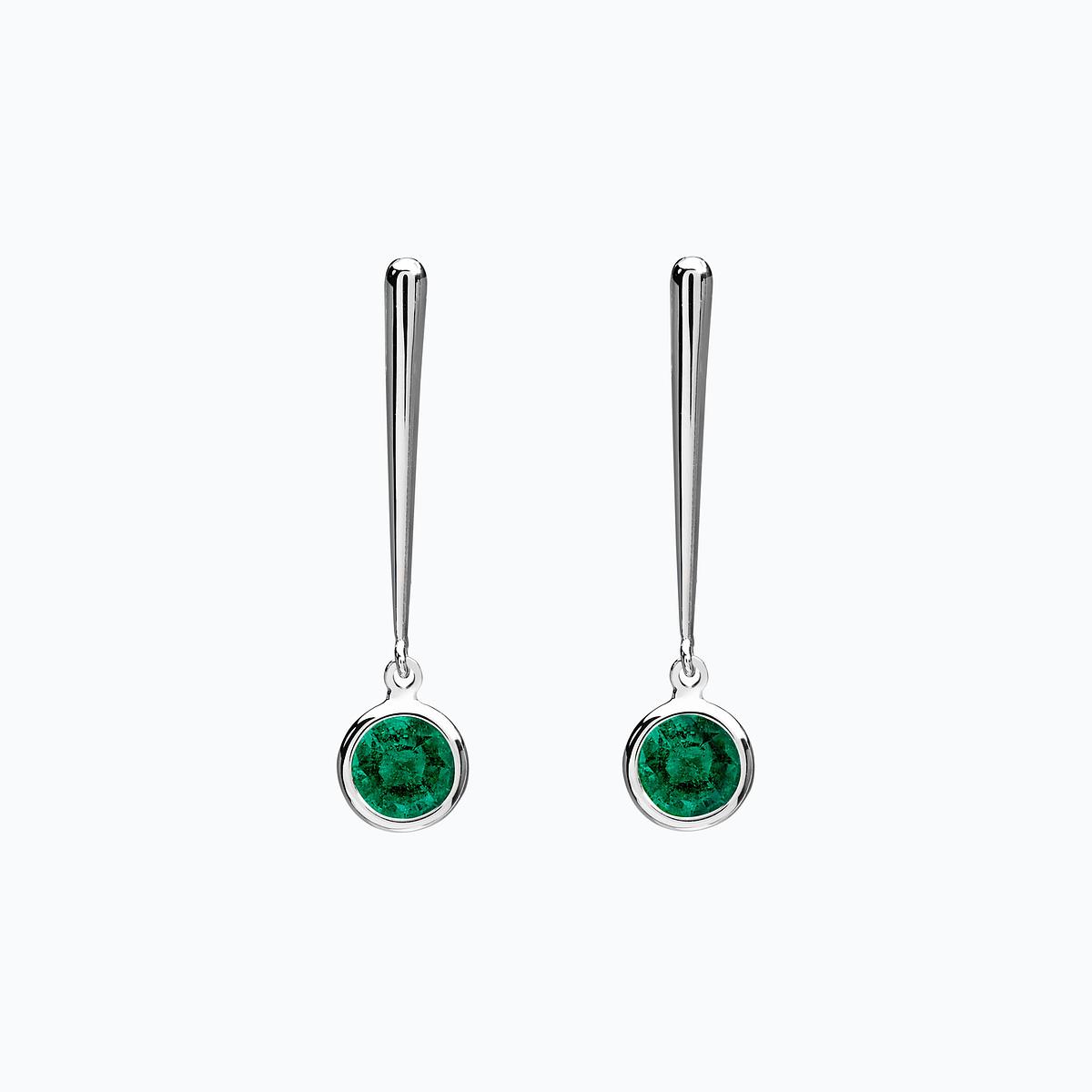 Pendants Nymphéa Émeraude
