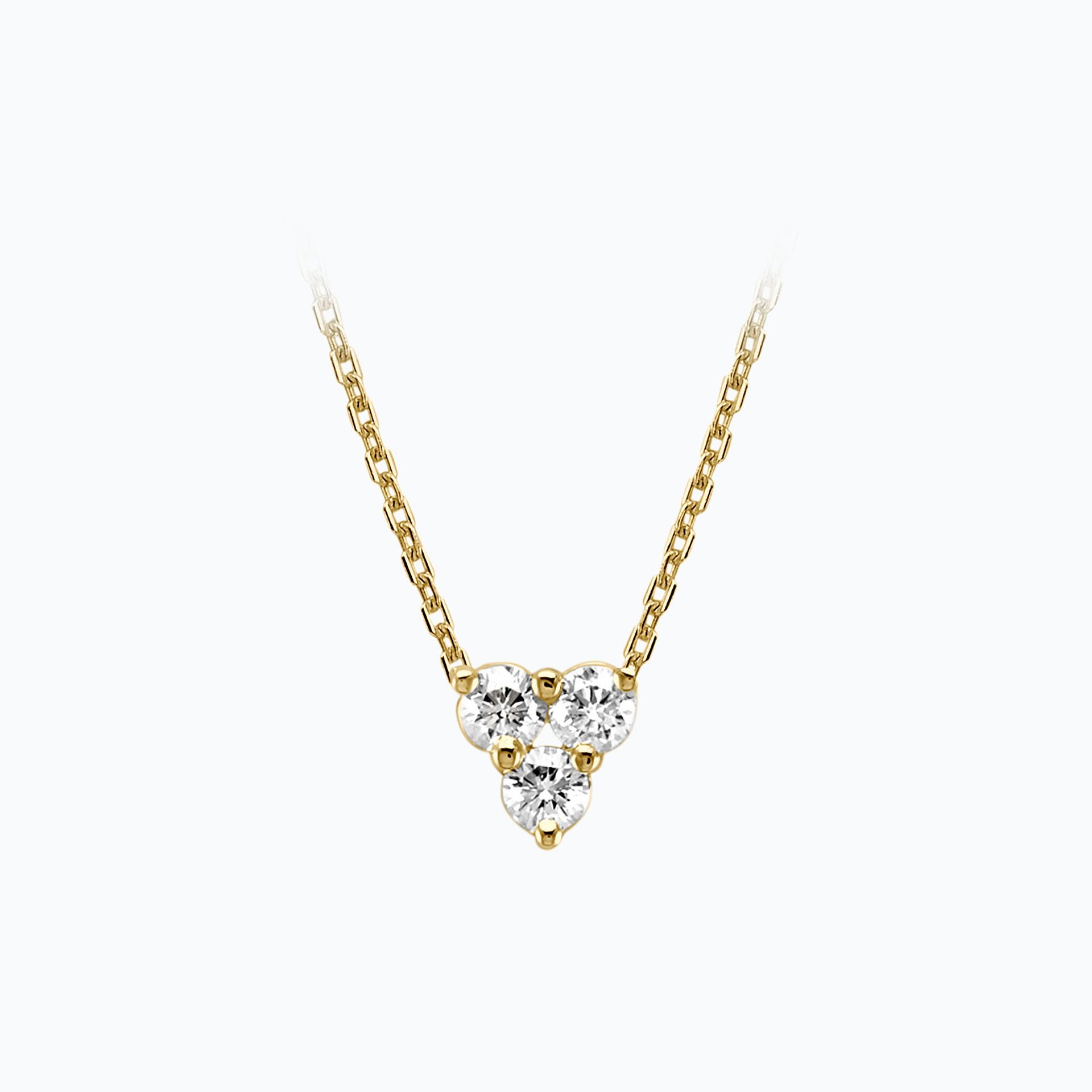 Collier Triolet Diamant de Synthèse