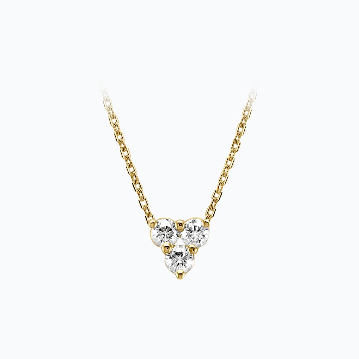 Collier Triolet Diamant de Synthèse