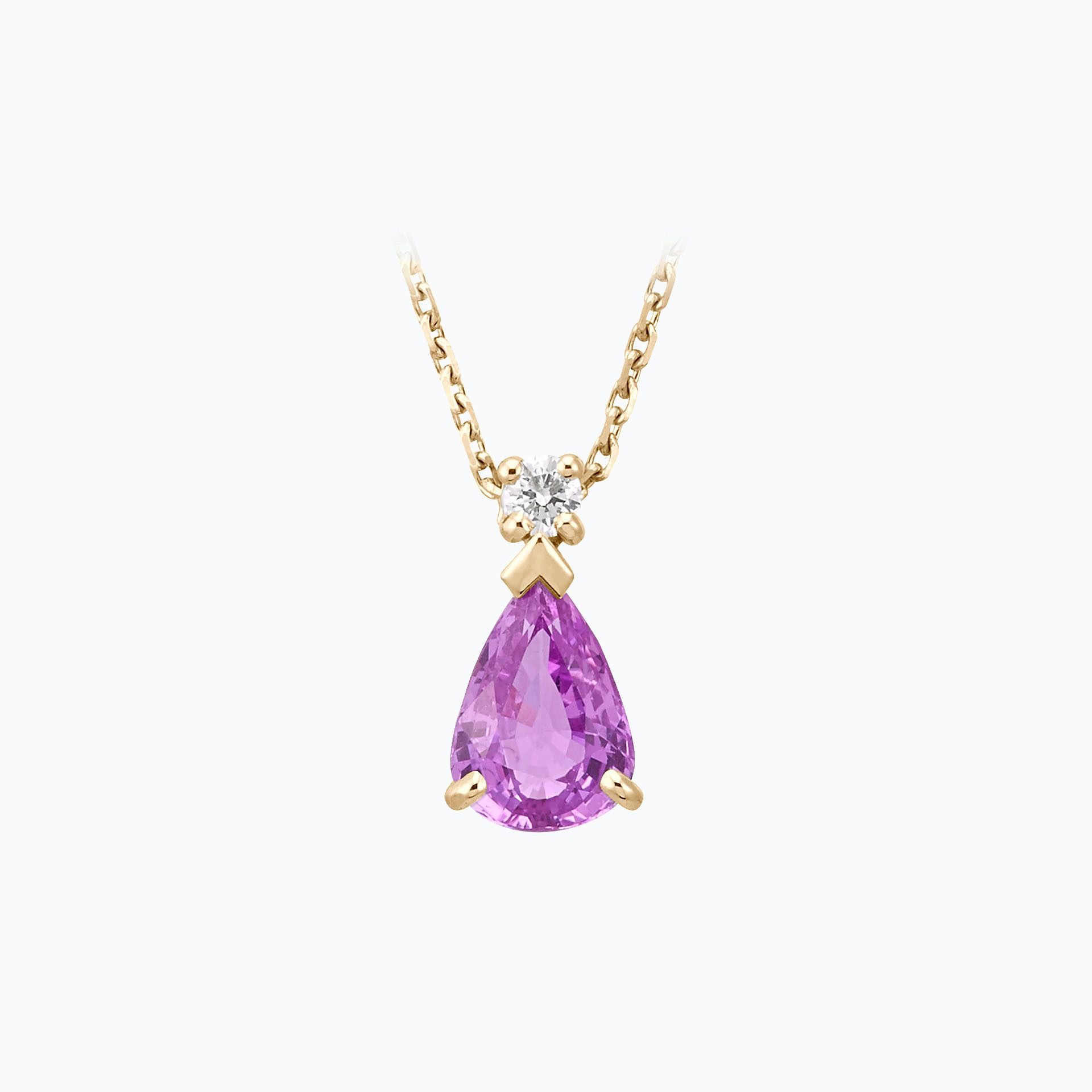 Collier Tosca Saphir Rose