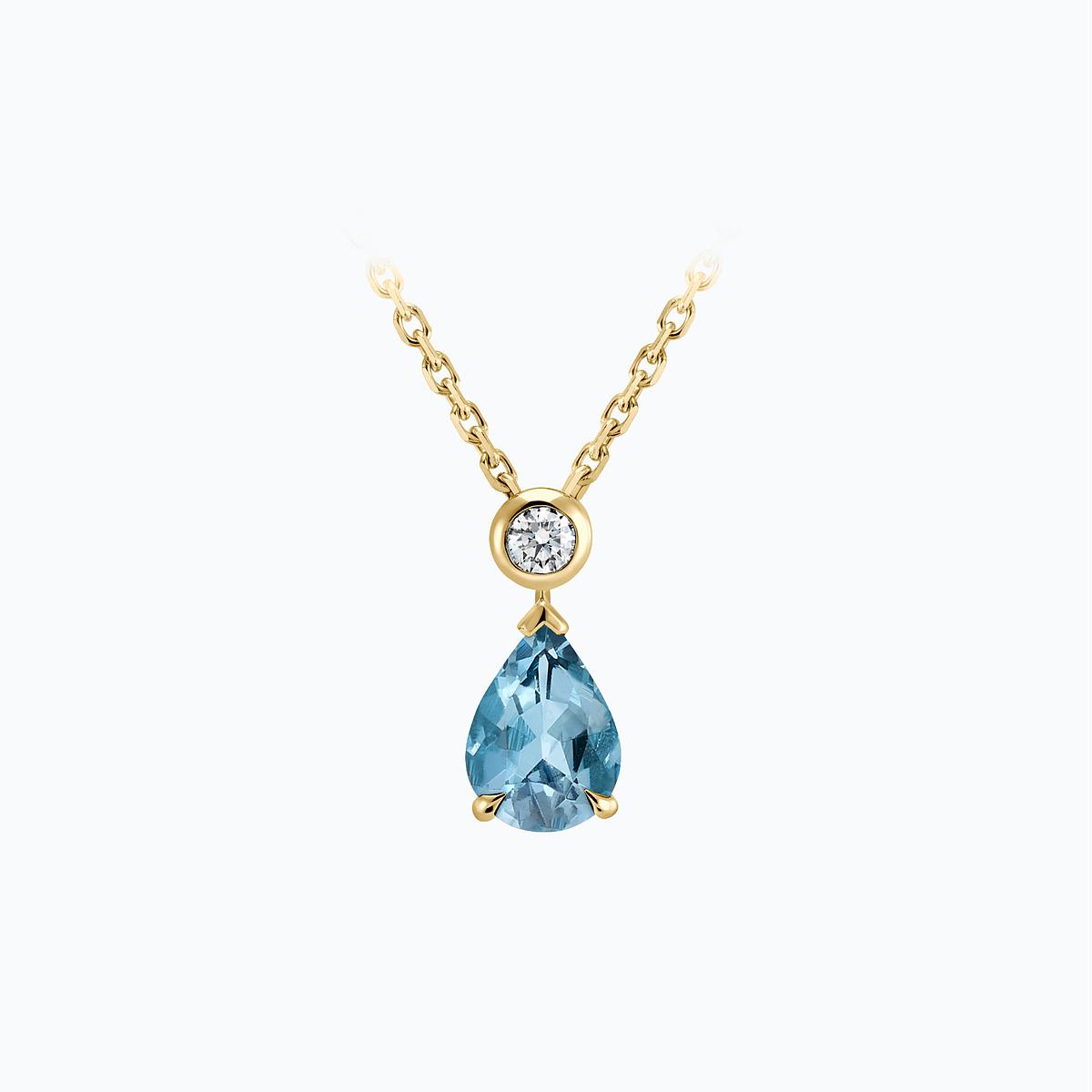 Collier Victoria Aigue-marine
