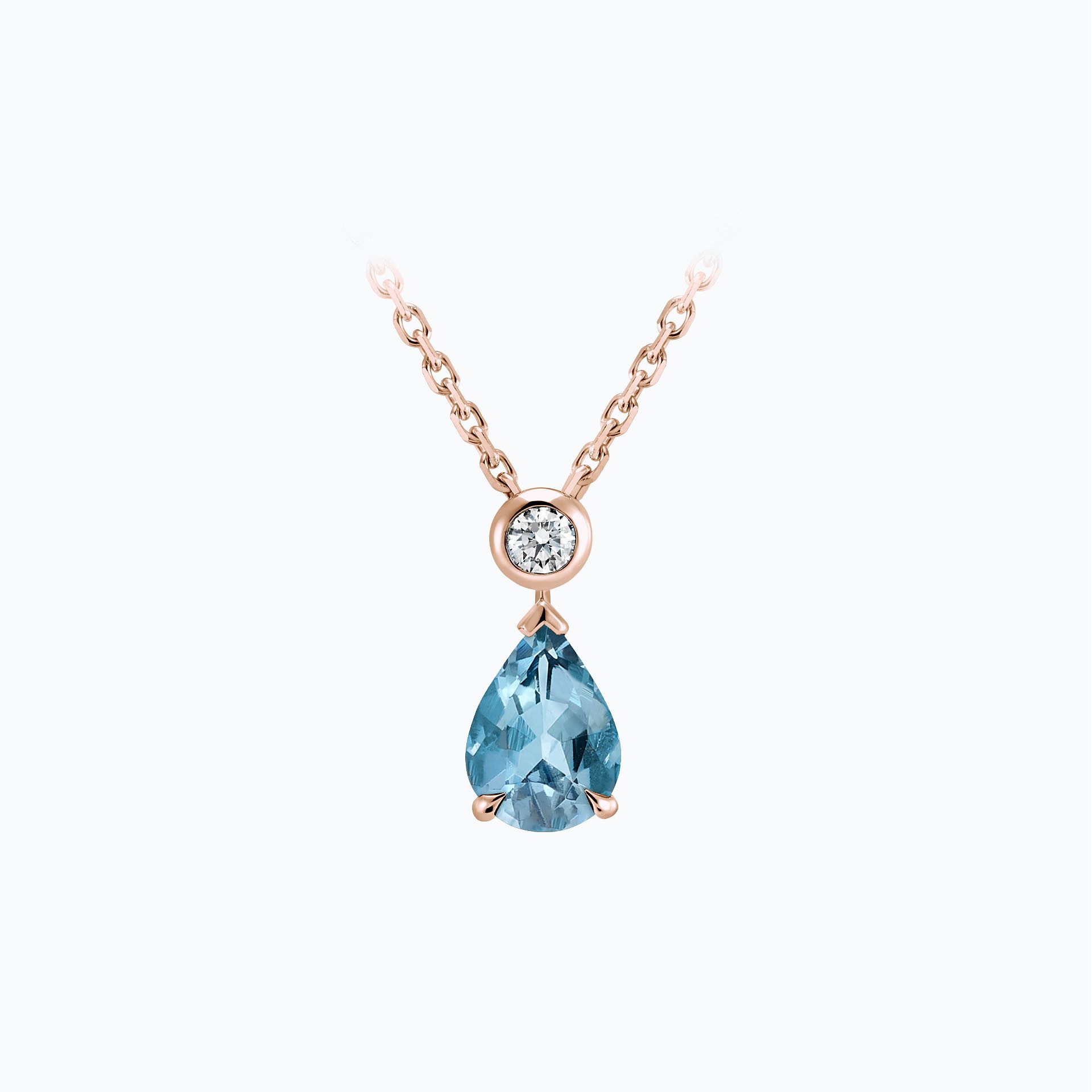 Collier Victoria Aigue-marine