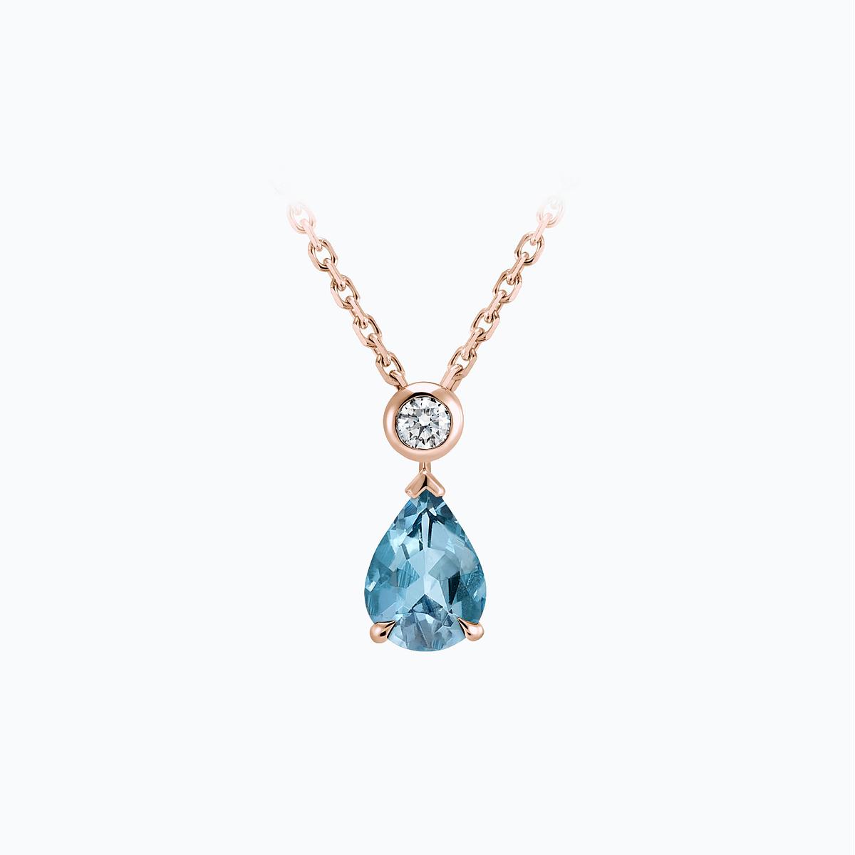 Collier Victoria Aigue-marine