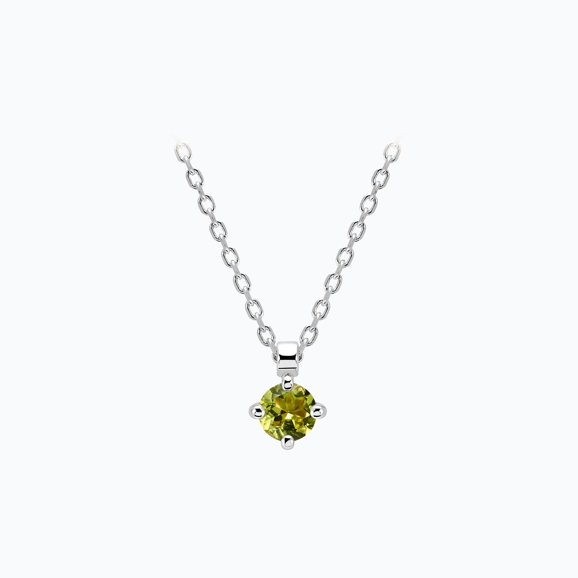 Collier Alva Péridot 3.5 mm