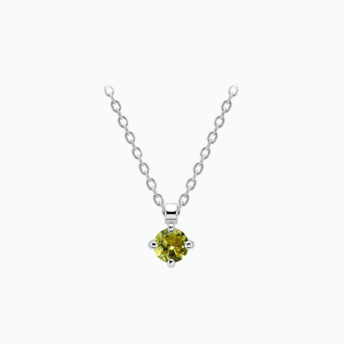 Collier Alva Péridot 3.5 mm