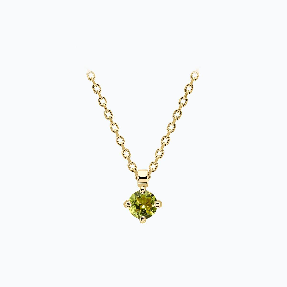 Collier Alva Péridot 3.5 mm