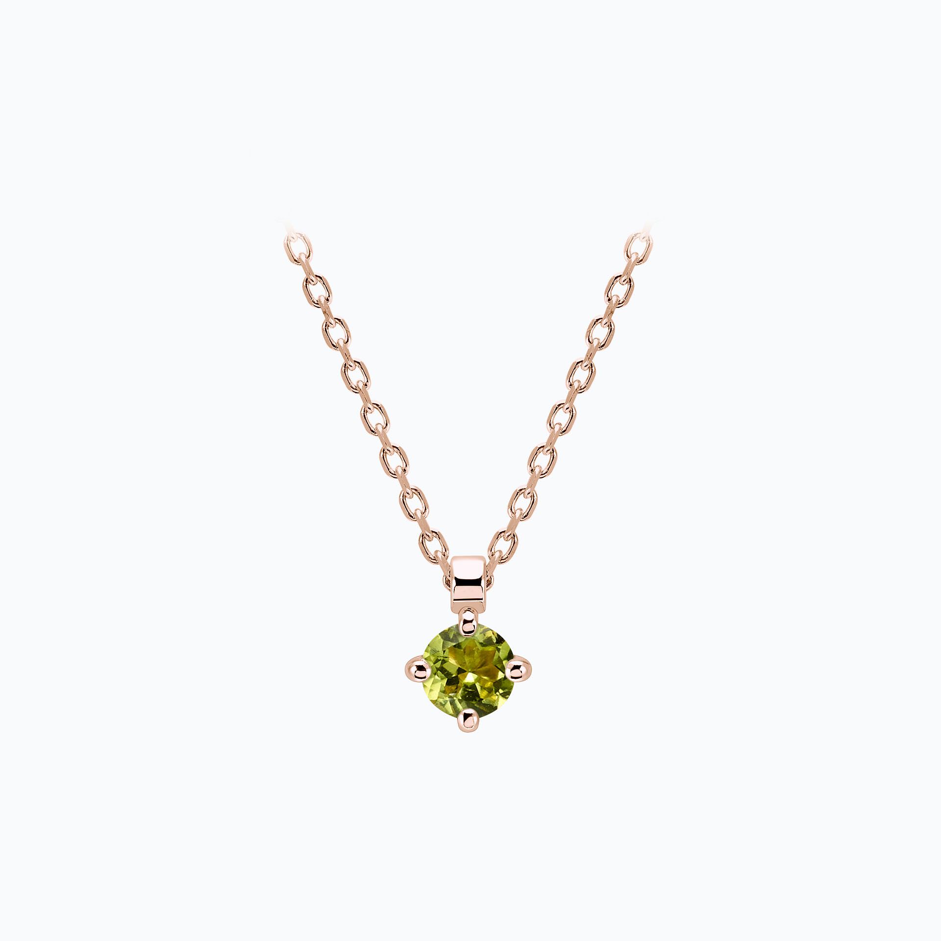 Collier Alva Péridot 3.5 mm