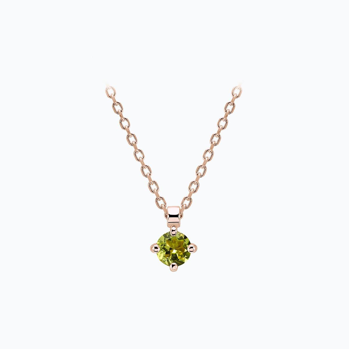 Collier Alva Péridot 3.5 mm