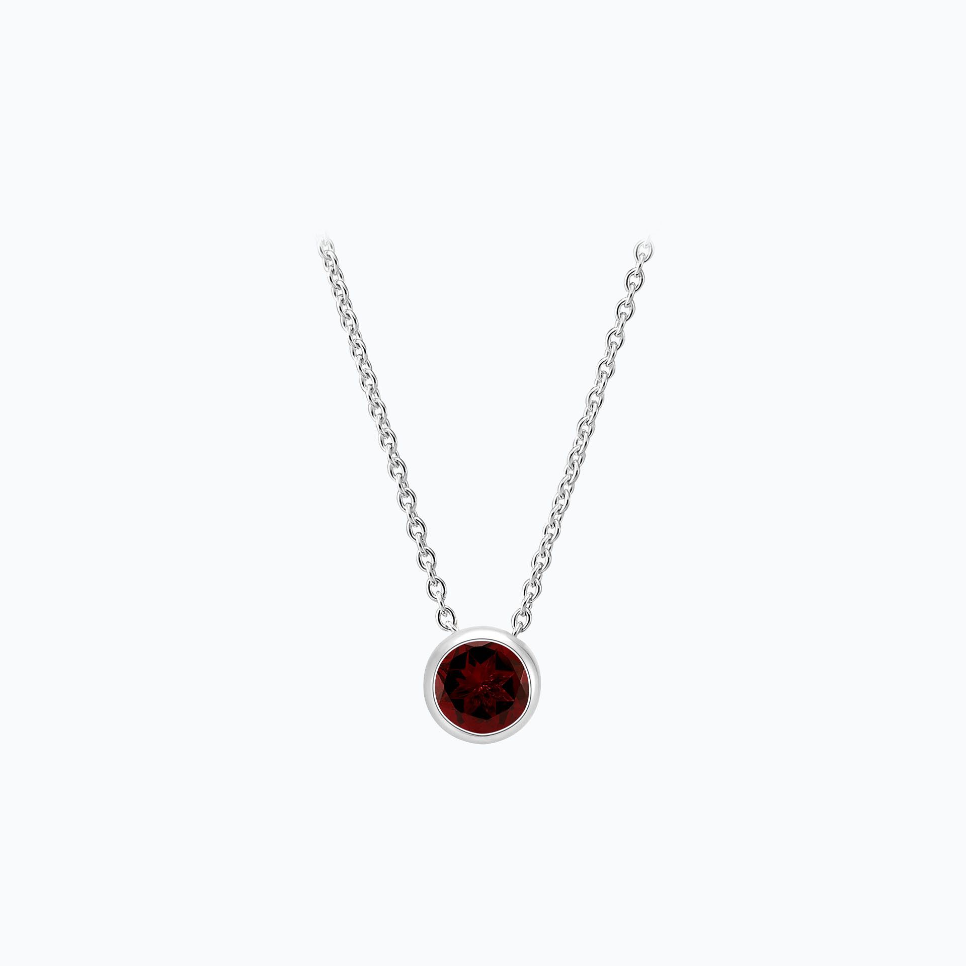 Collier Harmony Grenat 3.5 mm