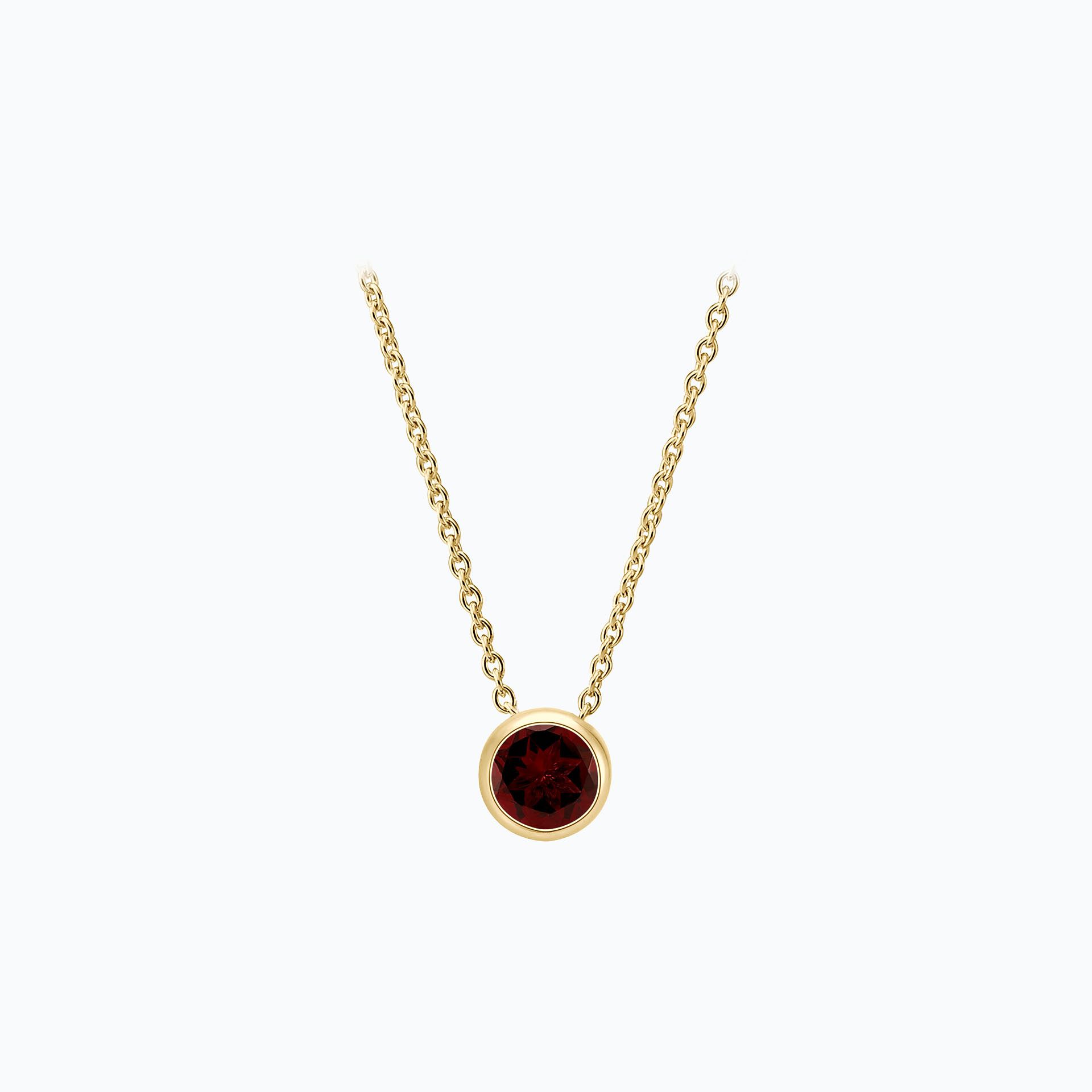 Collier Harmony Grenat 3.5 mm