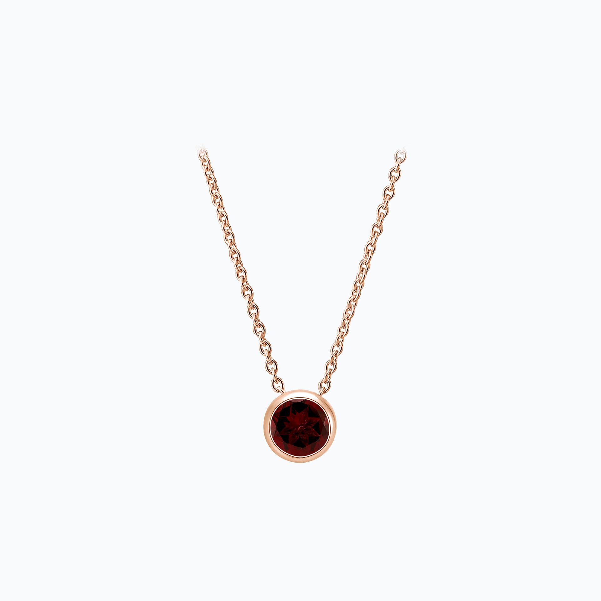 Collier Harmony Grenat 3.5 mm