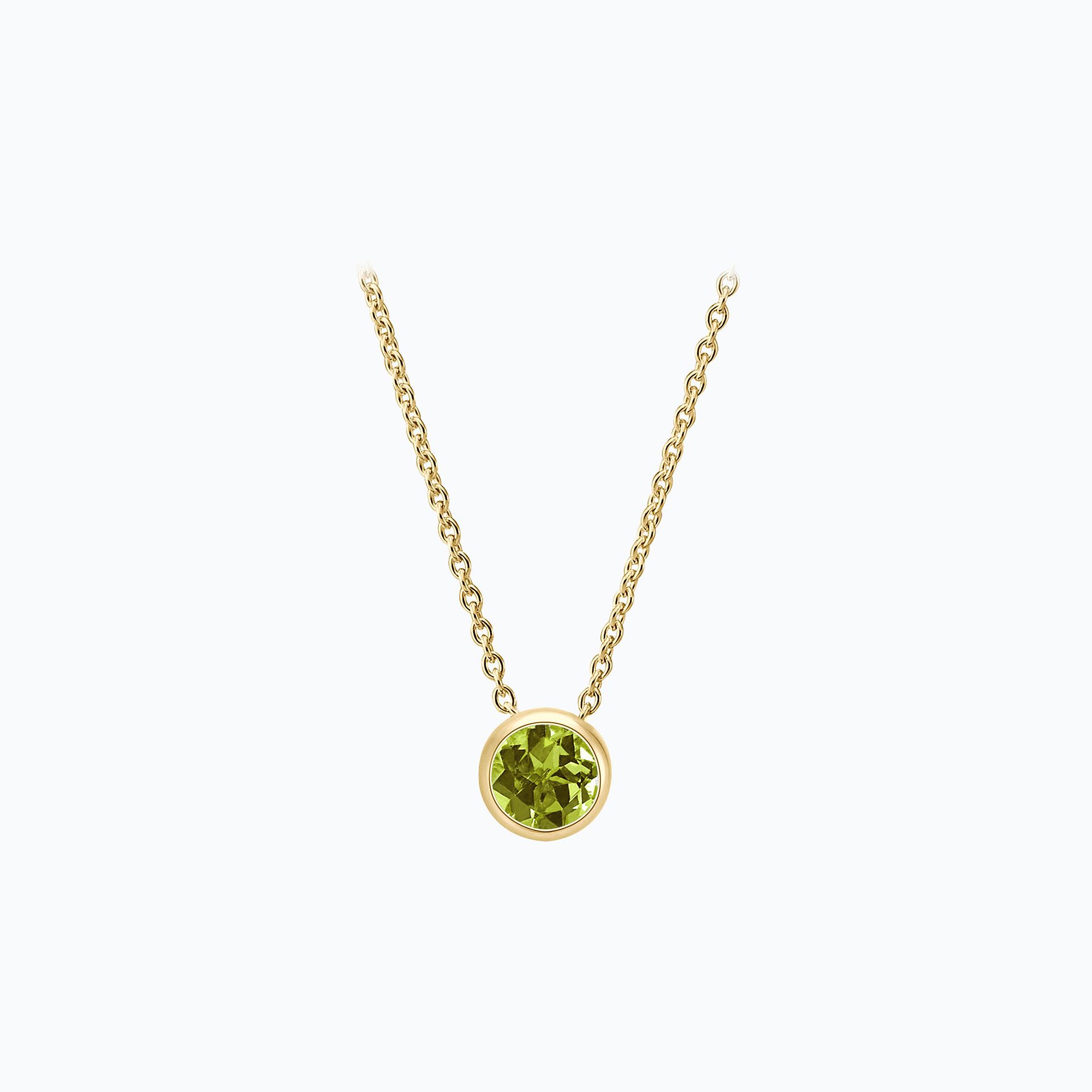 Collier Harmony Péridot 3.5 mm