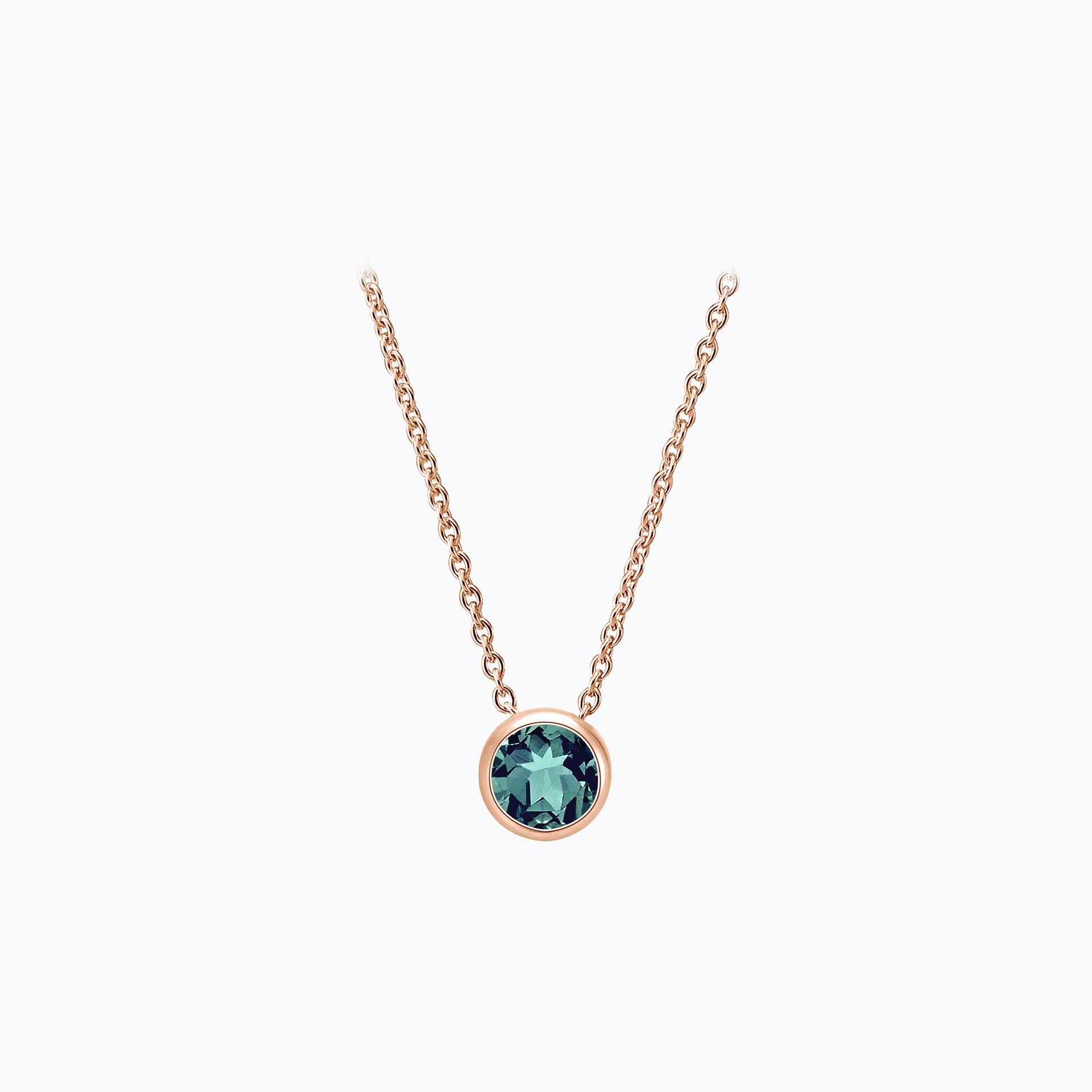 Collier Harmony Saphir Teal 3.5 mm
