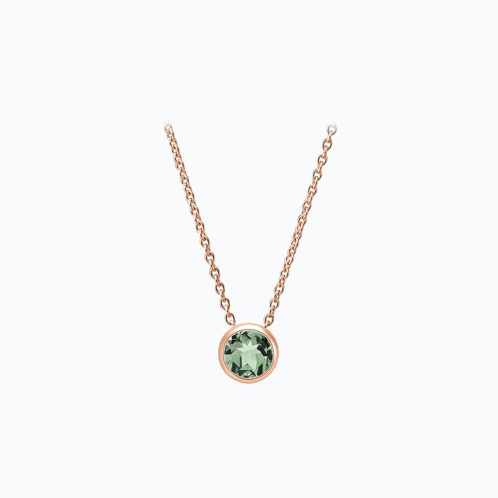 Collier Harmony Saphir Vert 3.5 mm