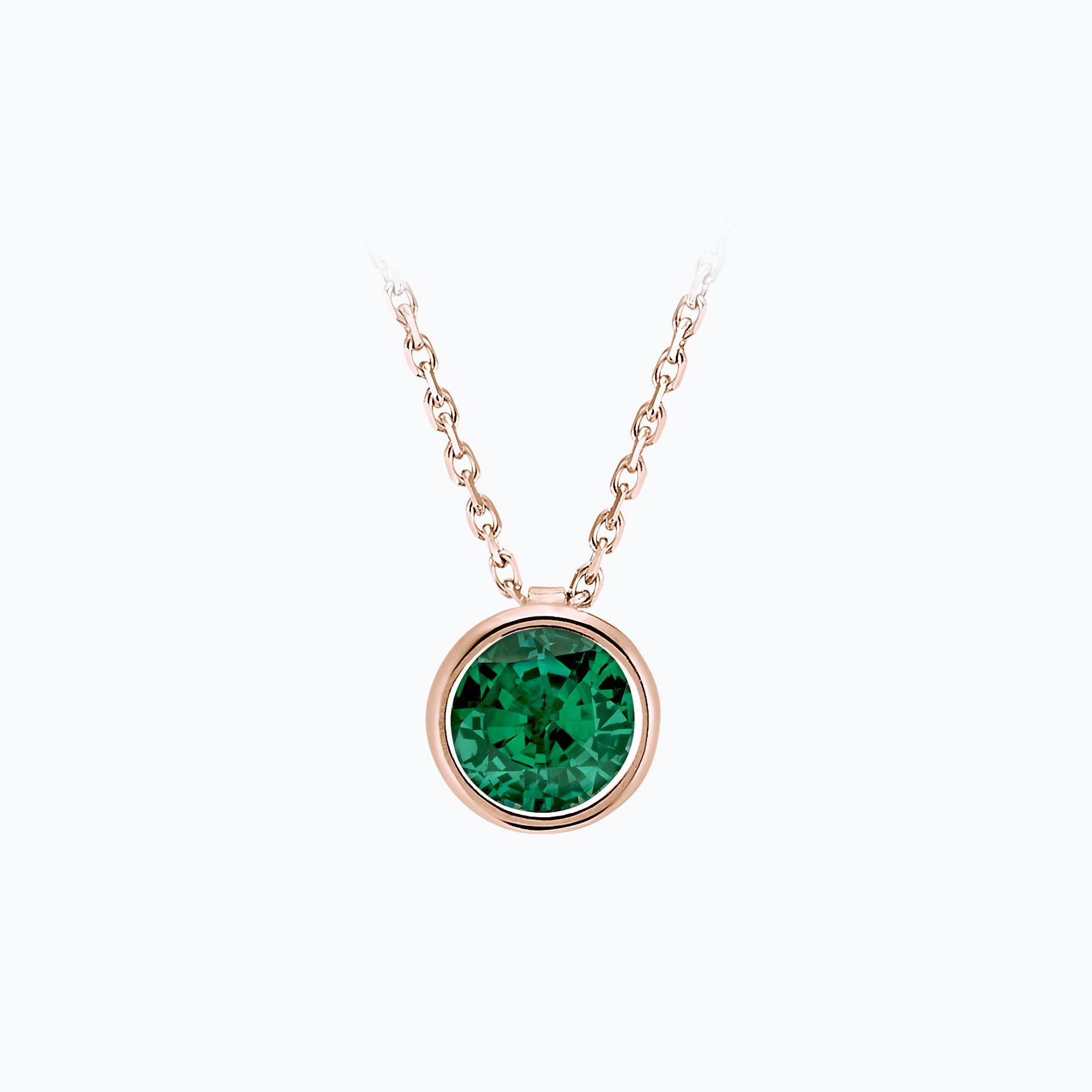Collier Nymphéa Émeraude