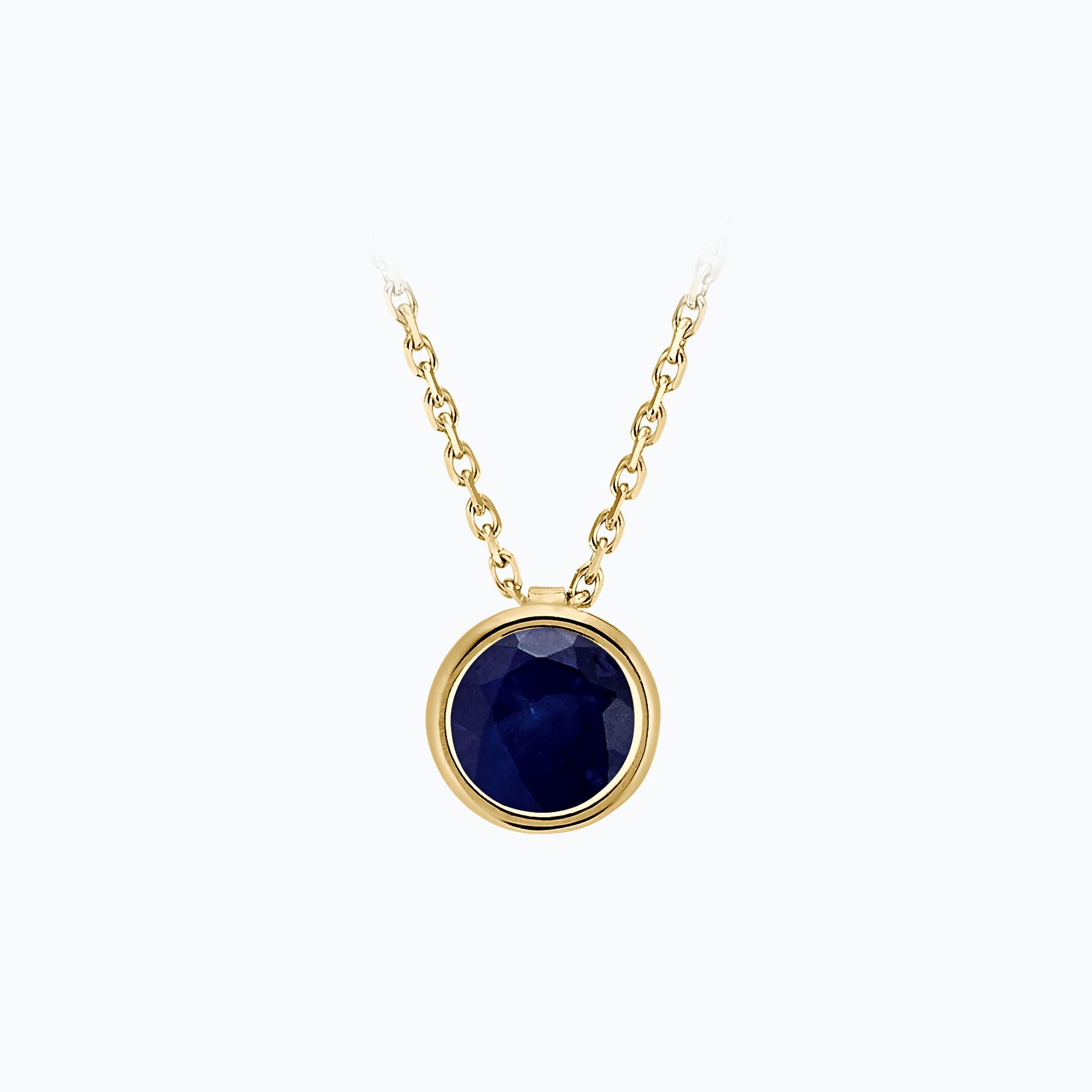 Collier Nymphéa Saphir
