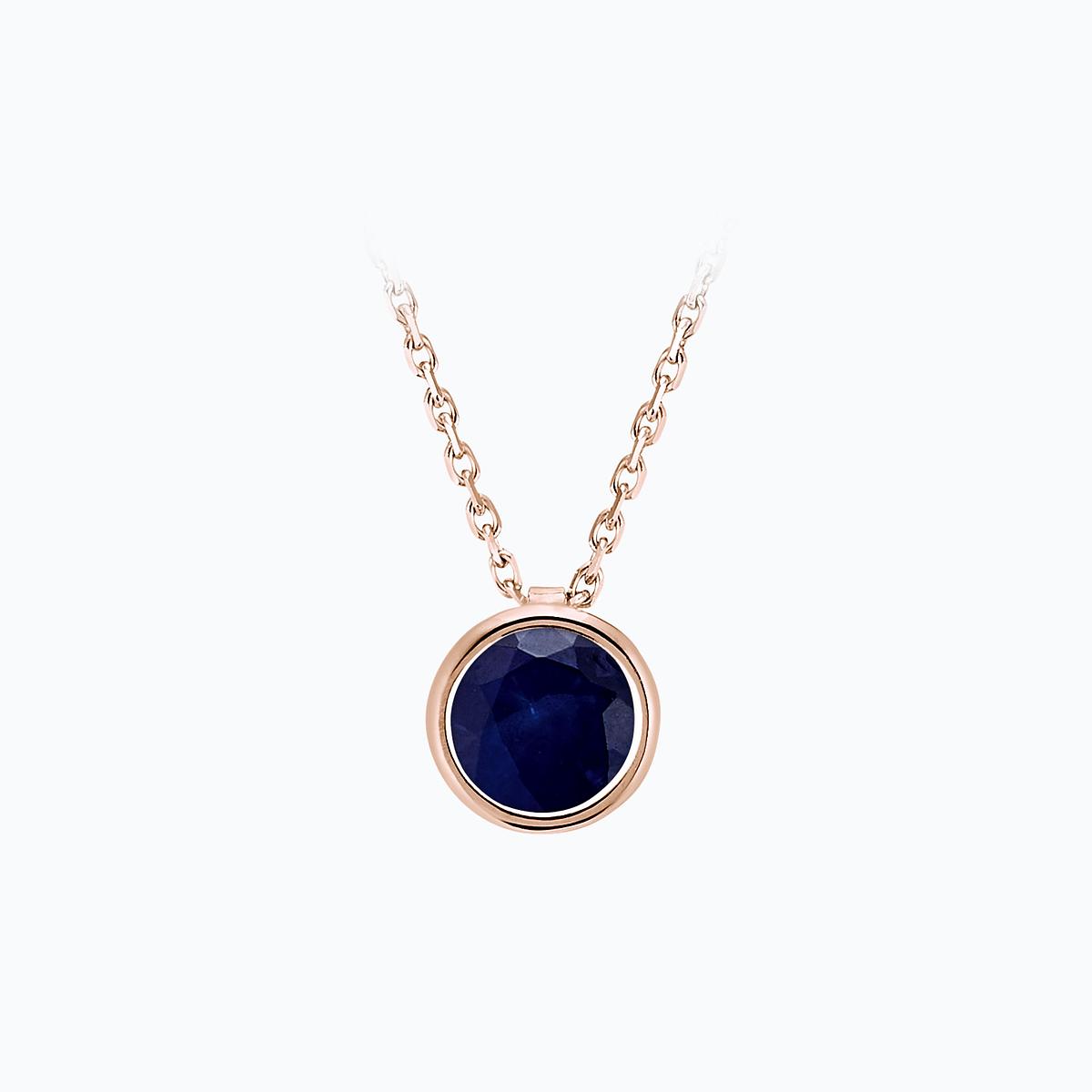 Collier Nymphéa Saphir
