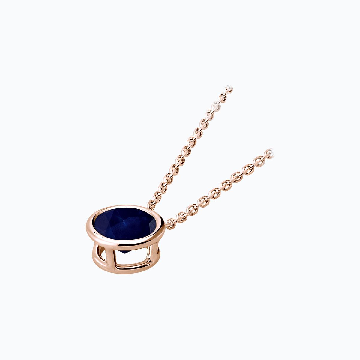 Collier Nymphéa Saphir