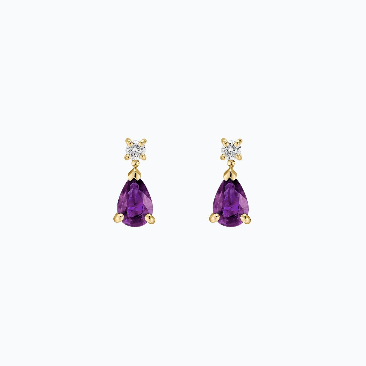 Boucles Tosca Améthyste