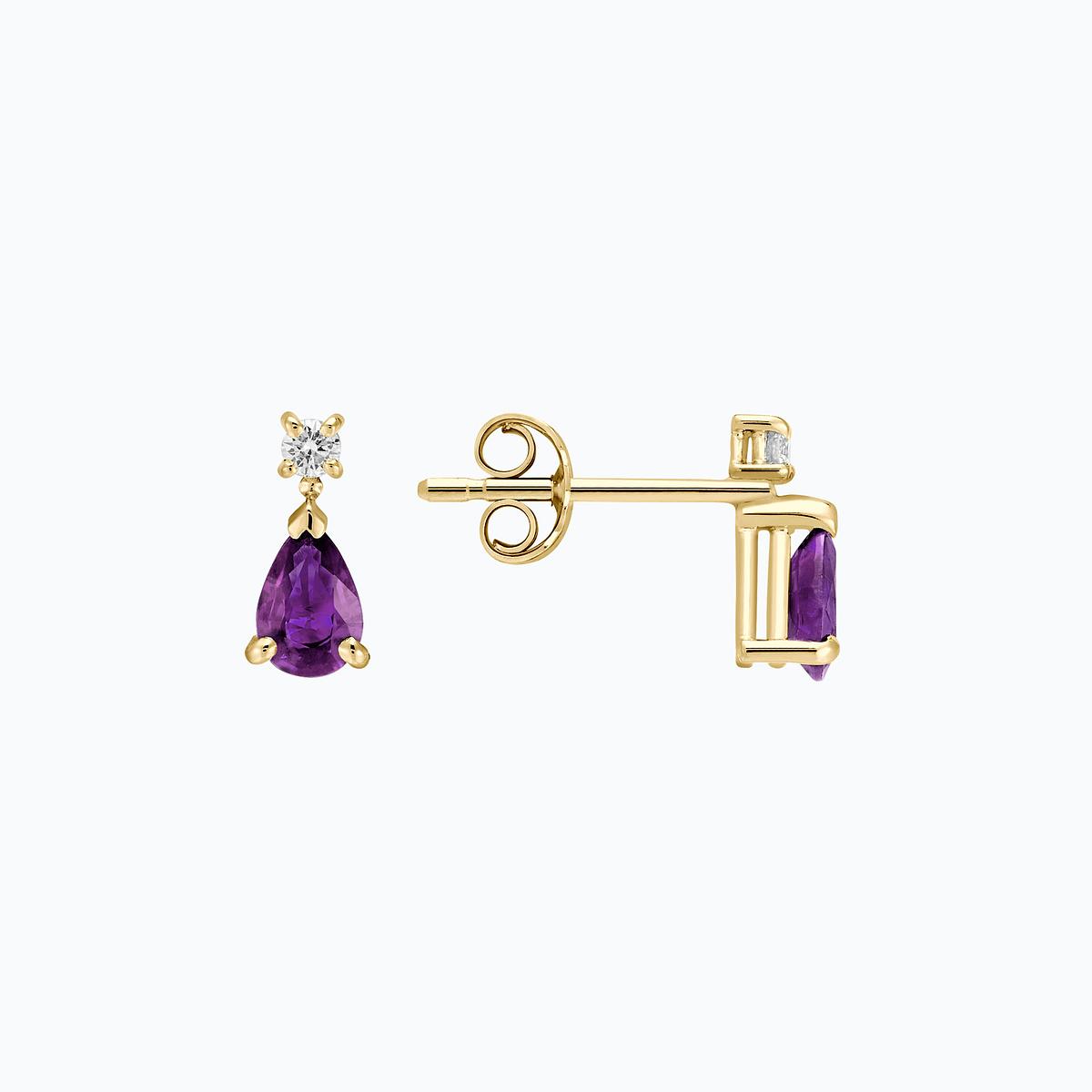 Boucles Tosca Améthyste
