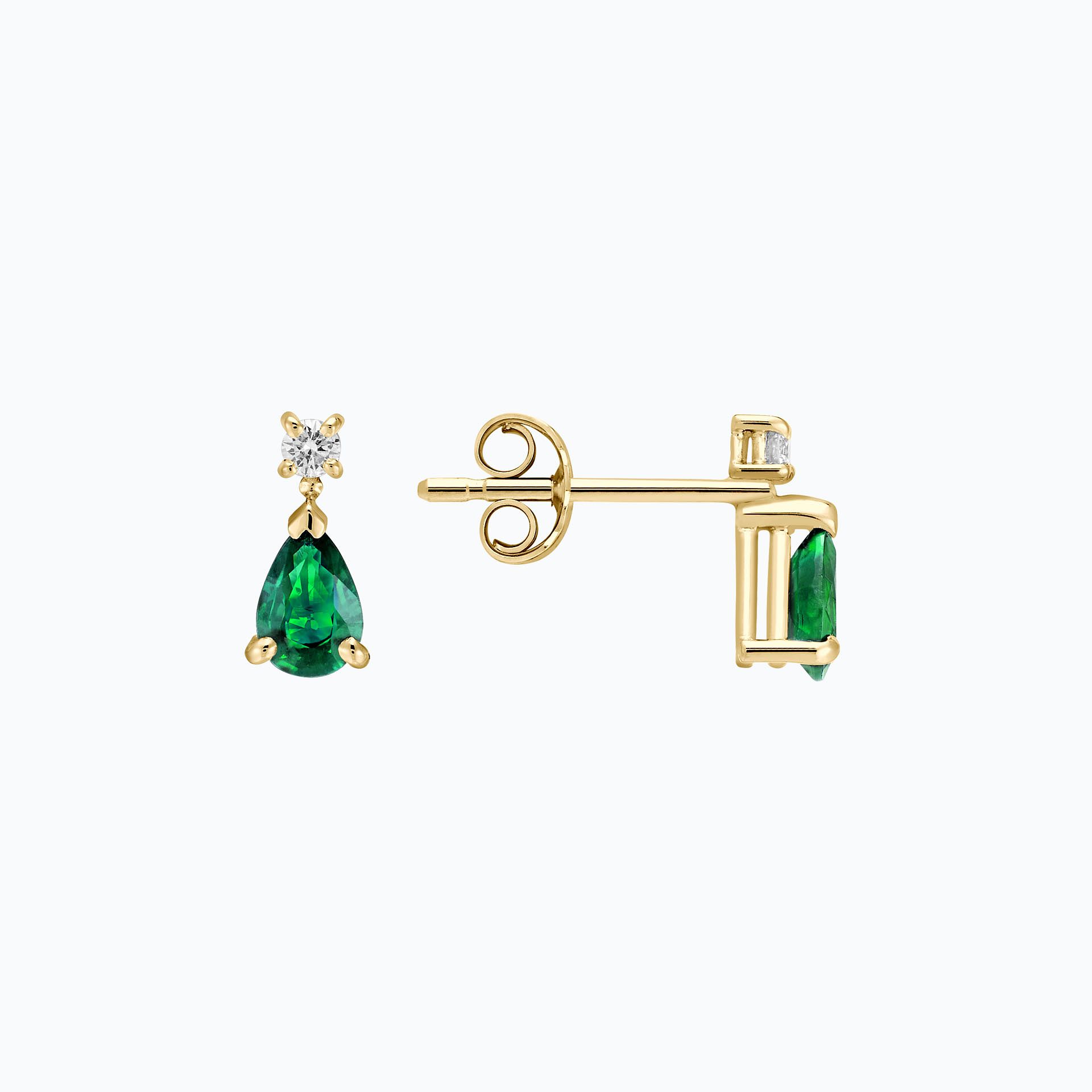 Boucles Tosca Émeraude