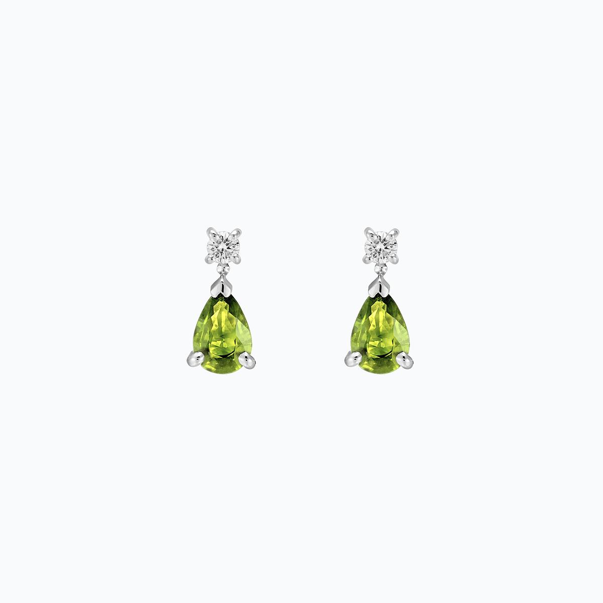 Boucles Tosca Péridot