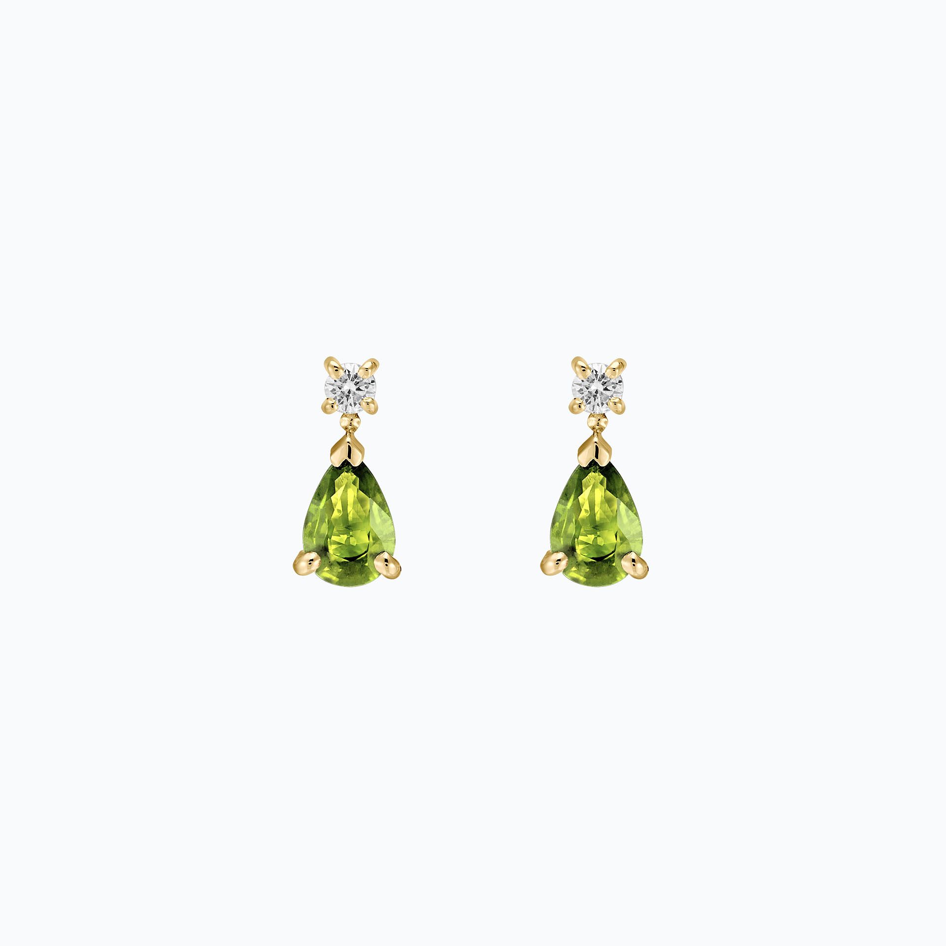 Boucles Tosca Péridot