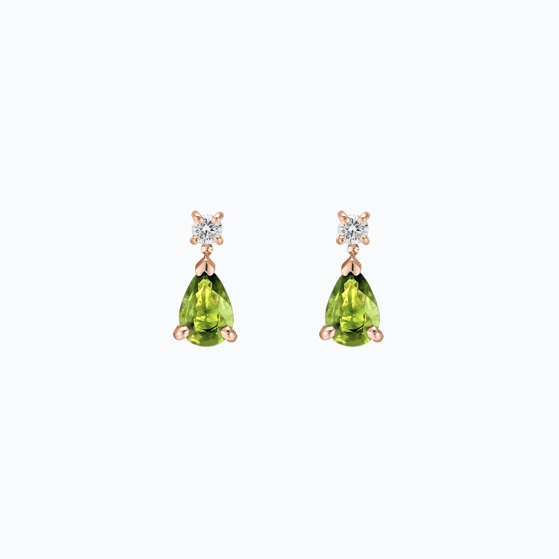 Boucles Tosca Péridot