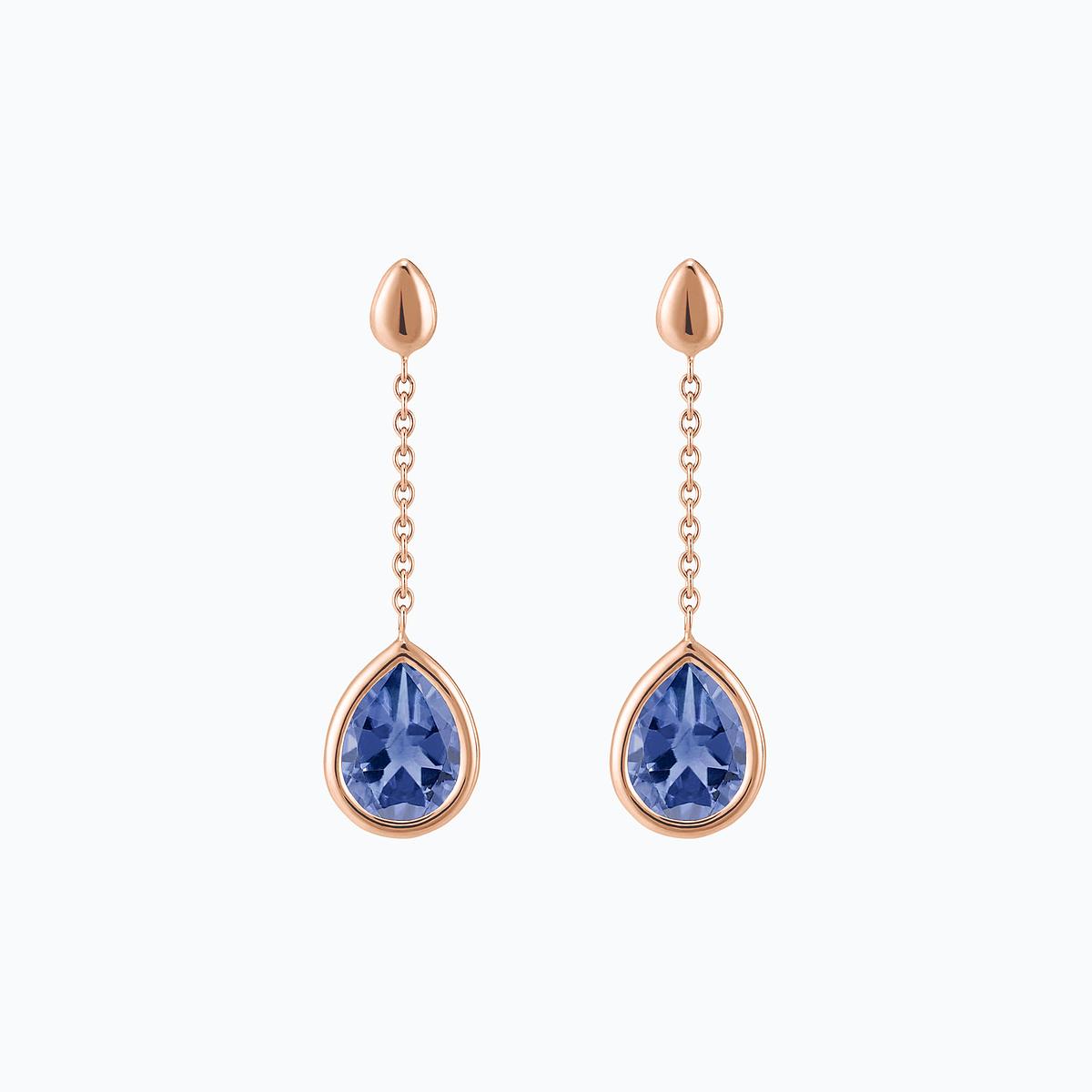 Pendants Dahlia Tanzanite