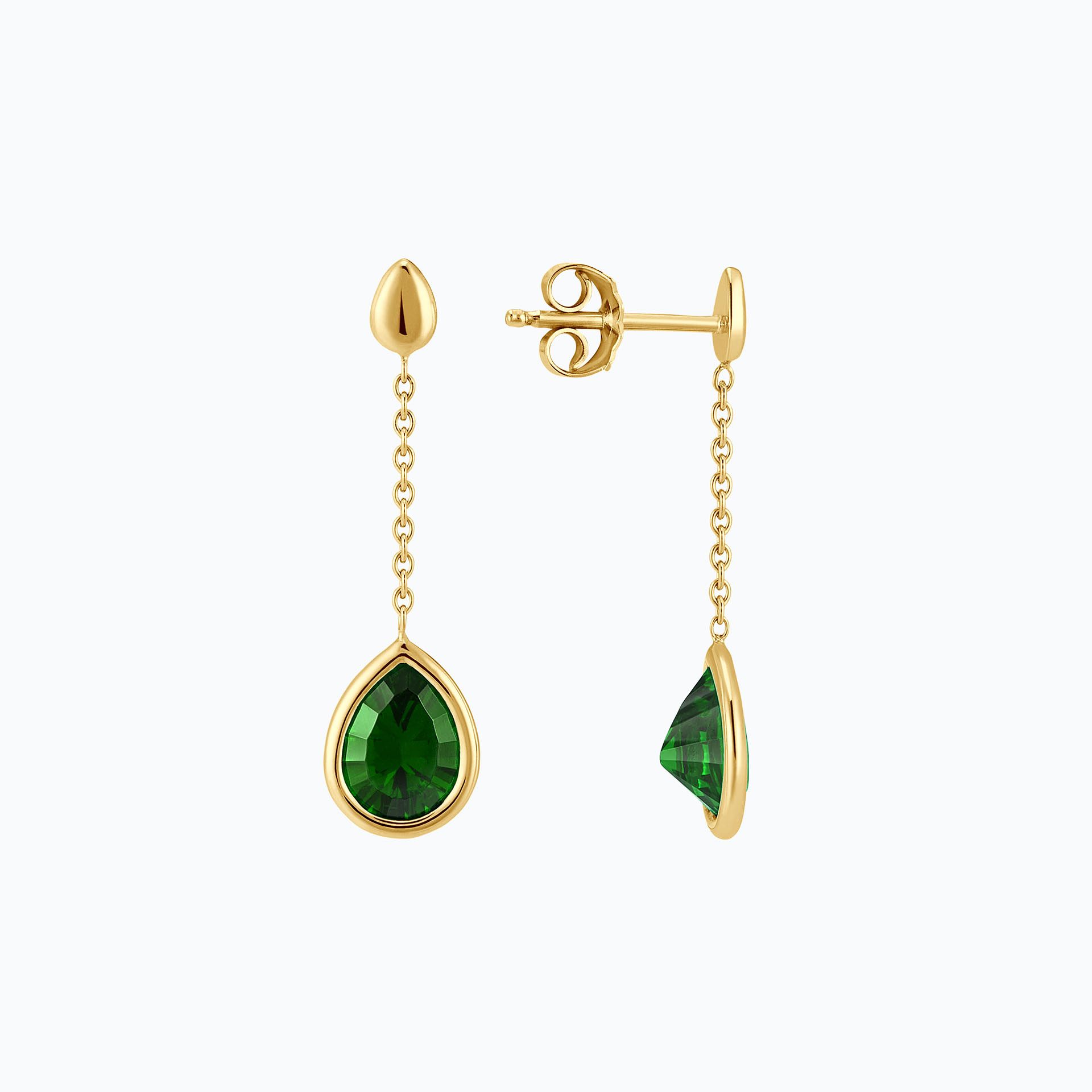 Pendants Dahlia Tsavorite