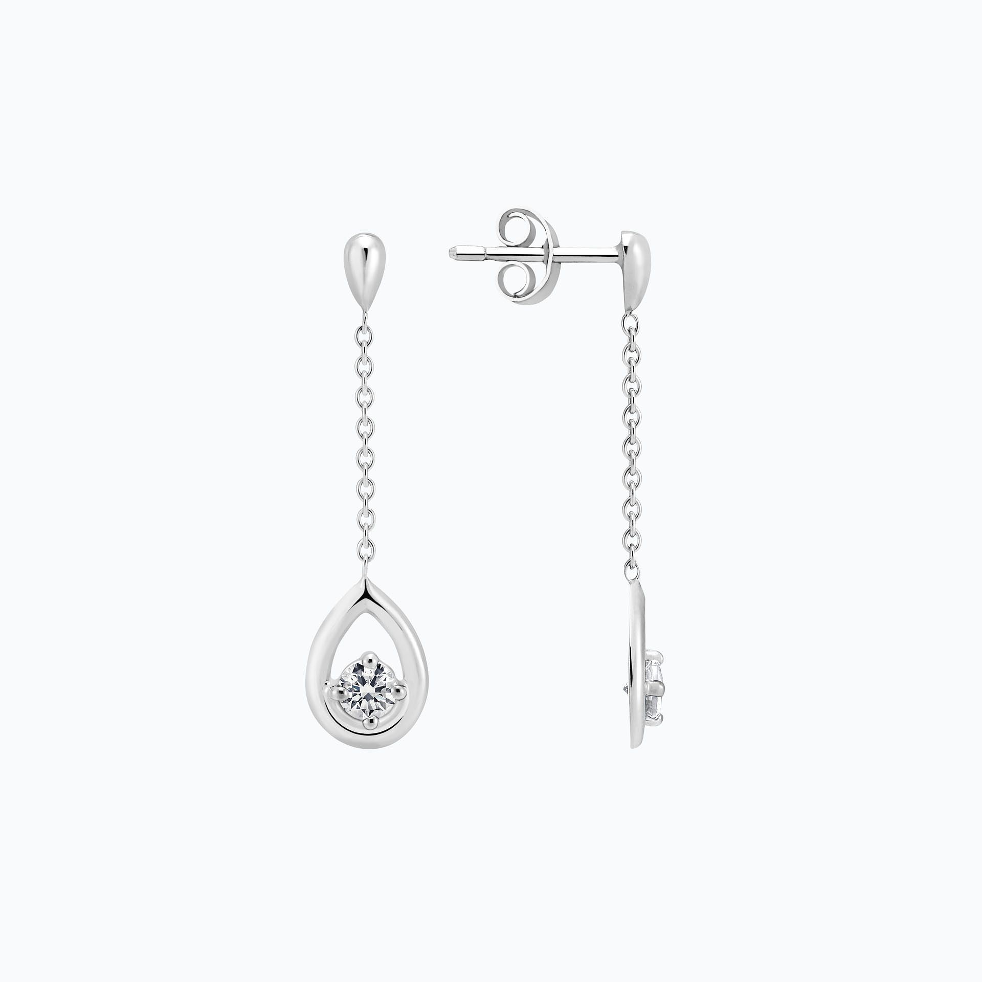 Pendants Jasmin Diamant de Synthèse