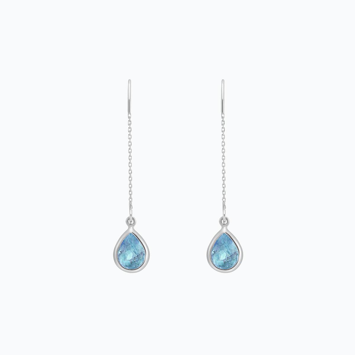 Pendants Lia Aigue-marine